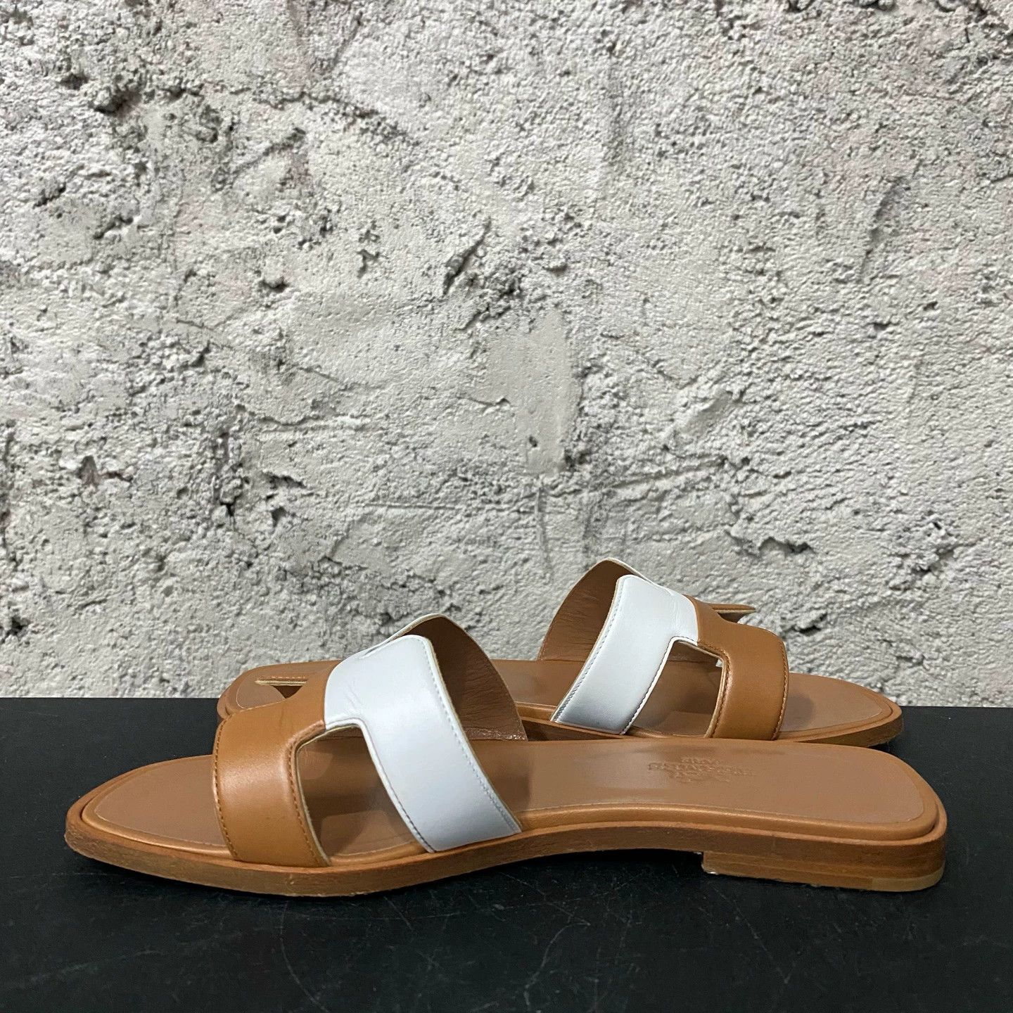 Hermes Hermes Colorblocked Slippers Women's 36 Size US 5.5 / IT 35.5 - 5 Thumbnail