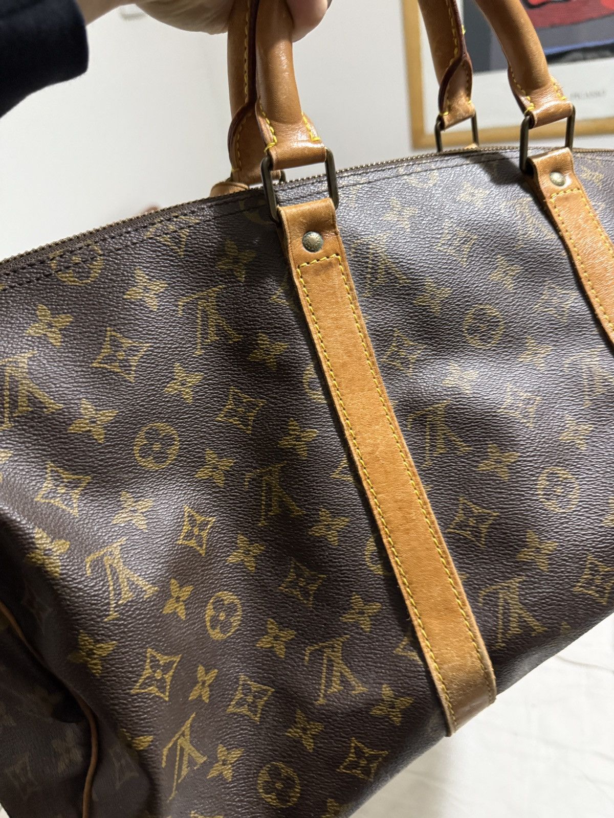 Louis Vuitton Louis Vuitton Brown Monogram Duffle Bag Size ONE SIZE - 3 Thumbnail