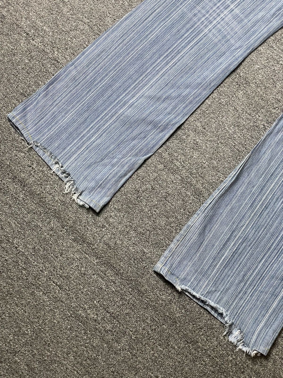 Japanese Brand × Vintage Japanese Brand Distressed Denim Wide Leg Jeans (112) Size US 31 - 10 Thumbnail