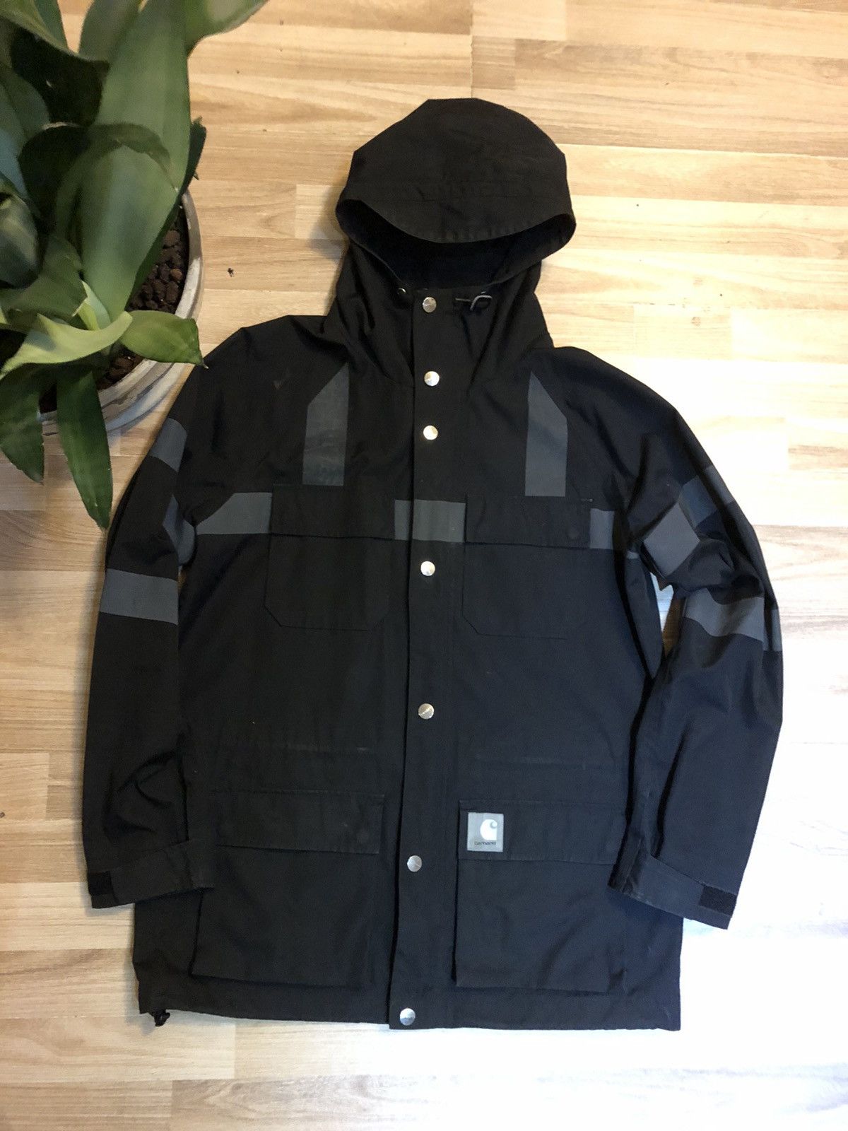 Carhartt Carhartt Mens Reflective Jacket Size L Black Size US L / EU 52-54 / 3 - 1 Thumbnail