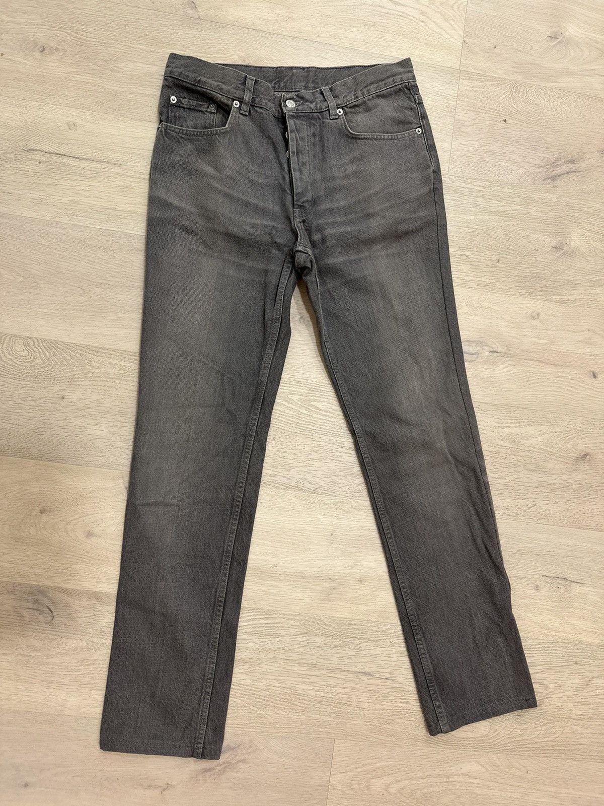 Image of Helmut Lang Vintage Denim in Grey, Men's (Size 31)