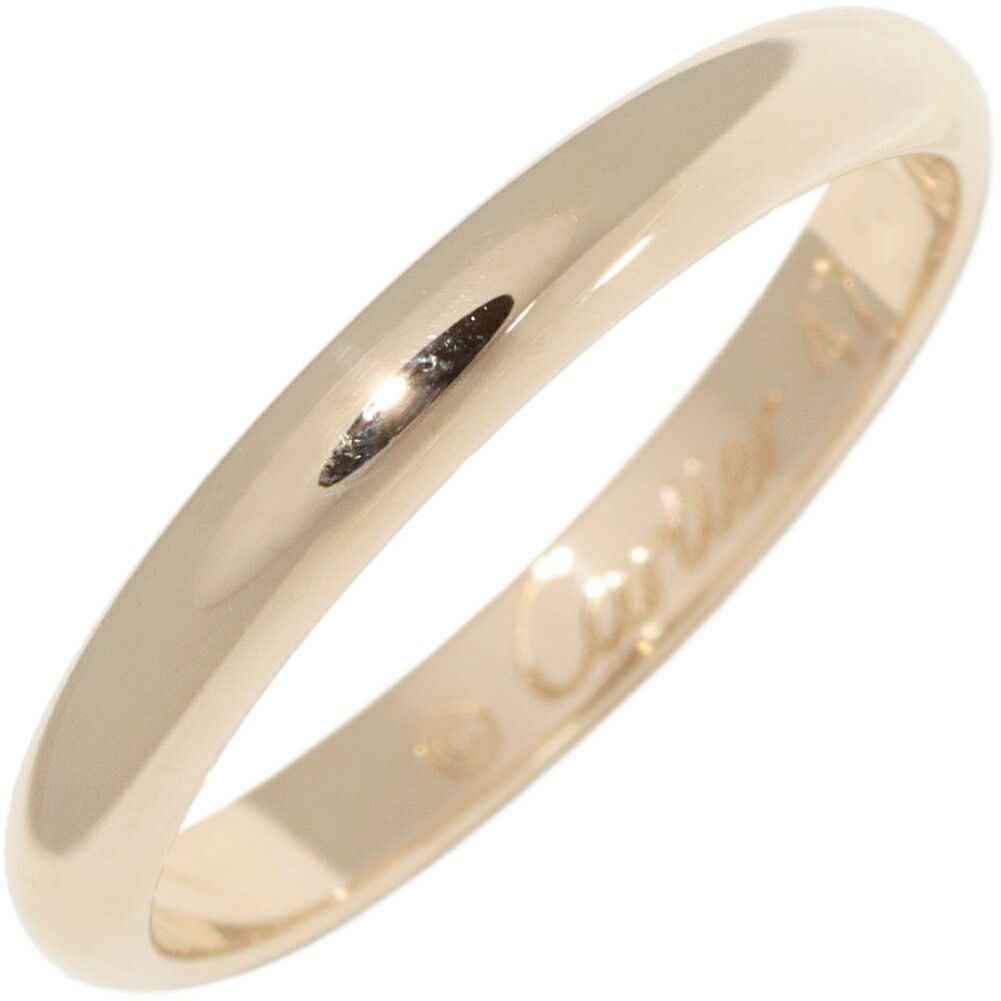 Cartier Cartier Cartier 1895 Wedding Ring Au750 Ring Size 47 Precious Metal Ring B40023 DUTY FREE for USA Size ONE SIZE - 1 Thumbnail