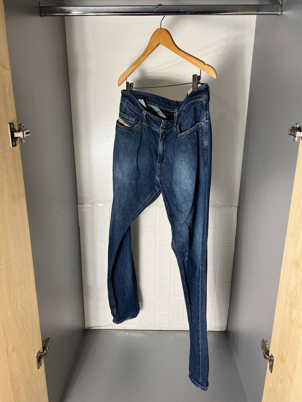 Diesel VINTAGE DIESEL INDUSTRY DENIM DIVISION RETRO JEANS CASUAL Size US 34 / EU 50 - 5 Thumbnail
