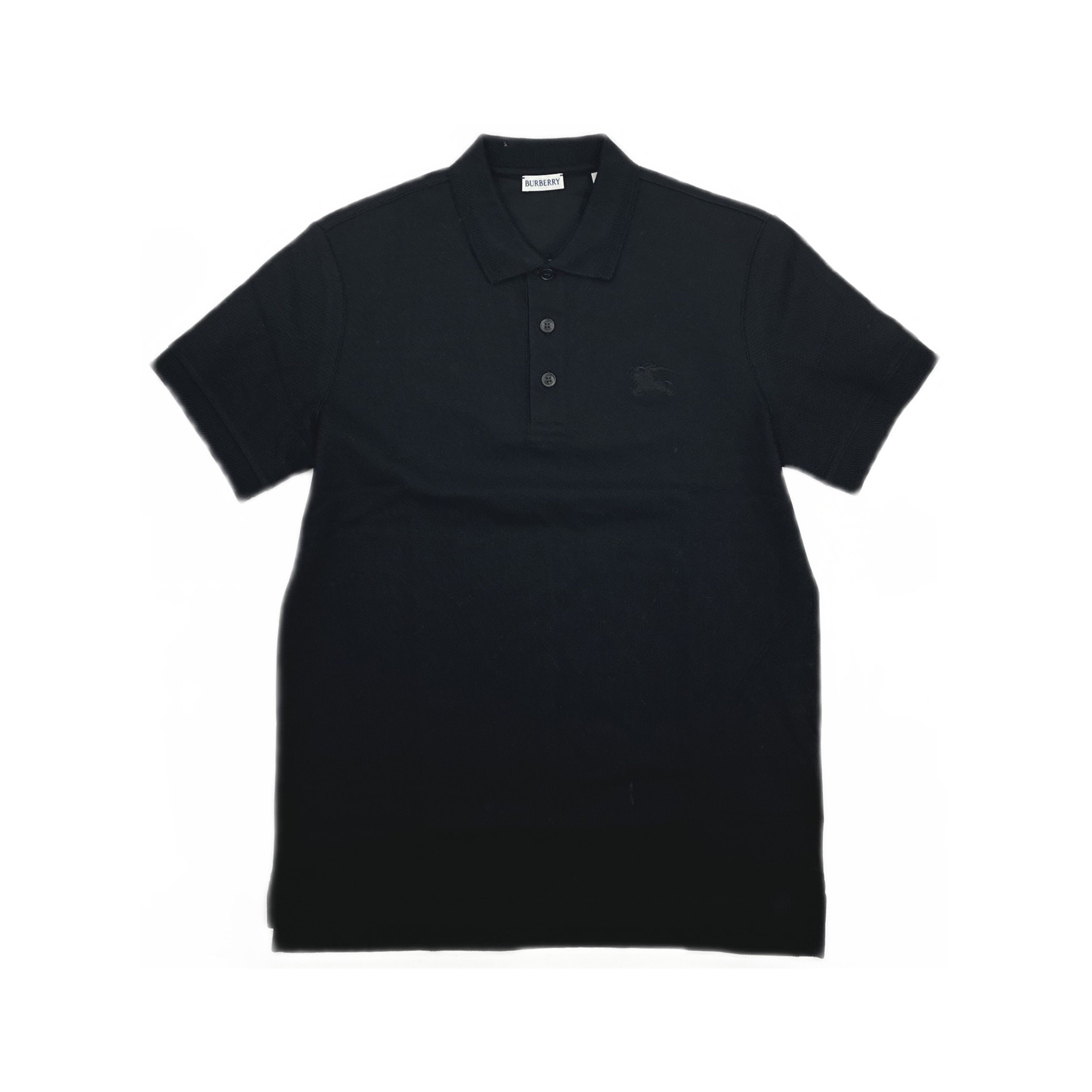 Burberry Burberry Embroidered Logo Polo Shirt Size L Size US L / EU 52-54 / 3 - 1 Thumbnail