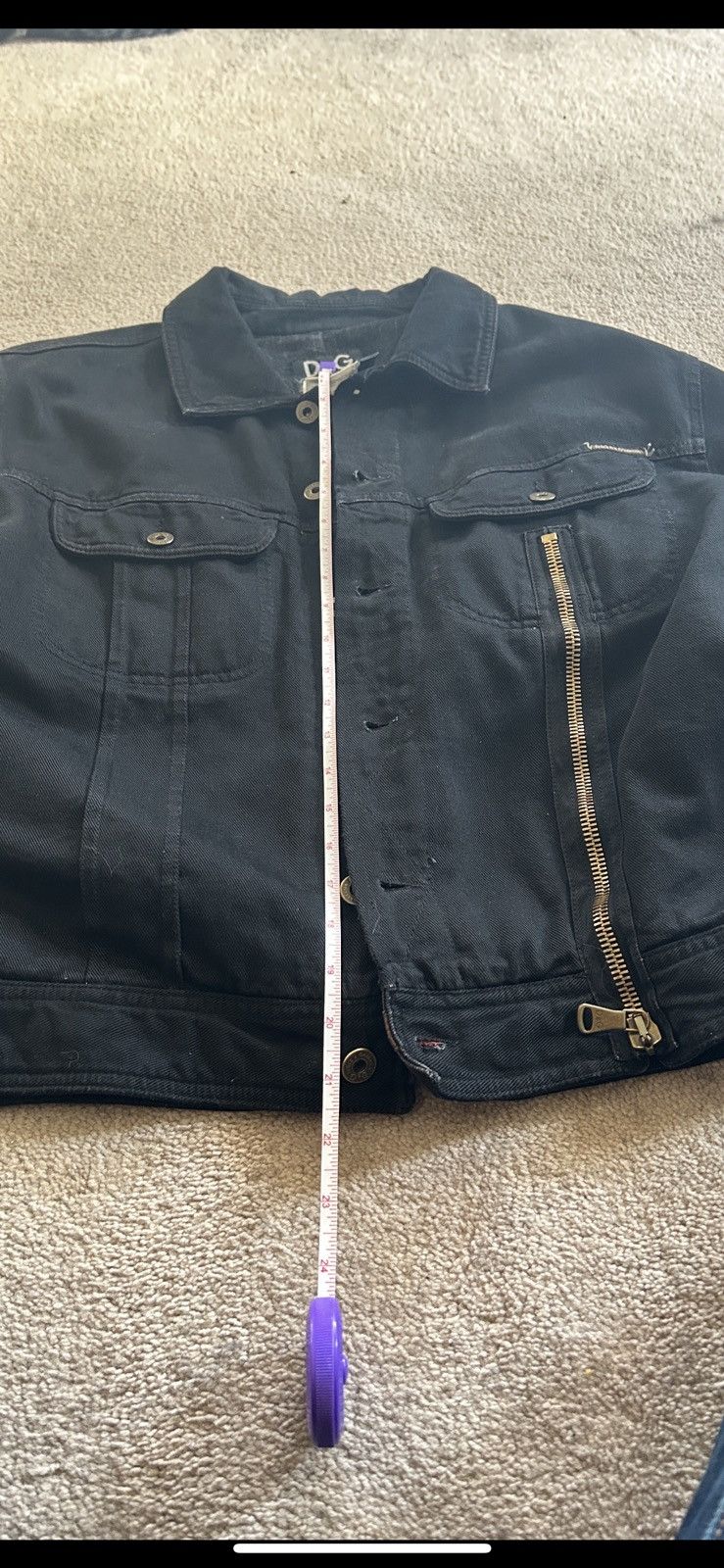 Dolce & Gabbana Dolce & Gabbana Wool Lined Denim Jacket Size US L / EU 52-54 / 3 - 6 Thumbnail