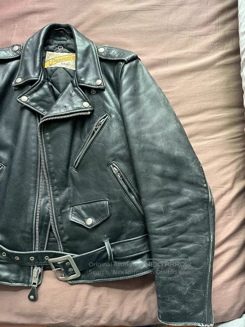 Schott Leather coat Size US S / EU 44-46 / 1 - 3 Thumbnail