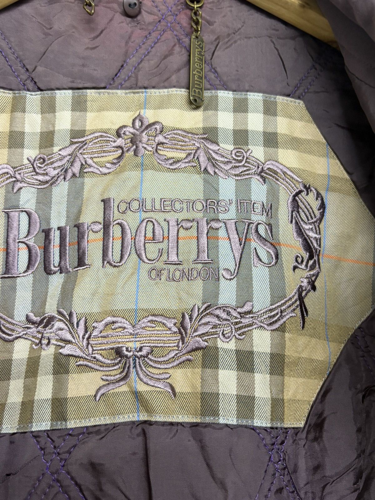 Burberry Burberry Prorsum Double Breasted Burgundy quilted jacket Size US L / EU 52-54 / 3 - 6 Thumbnail