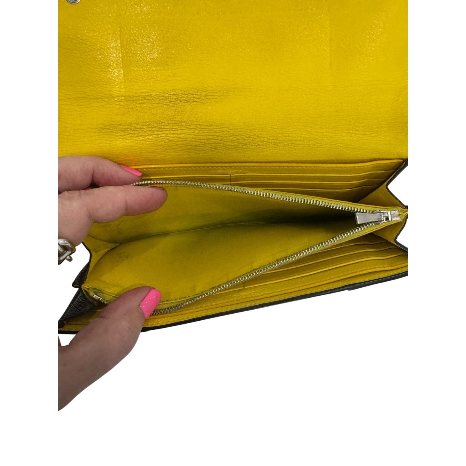 Celine Céline Long Wallet black Size ONE SIZE - 6 Thumbnail