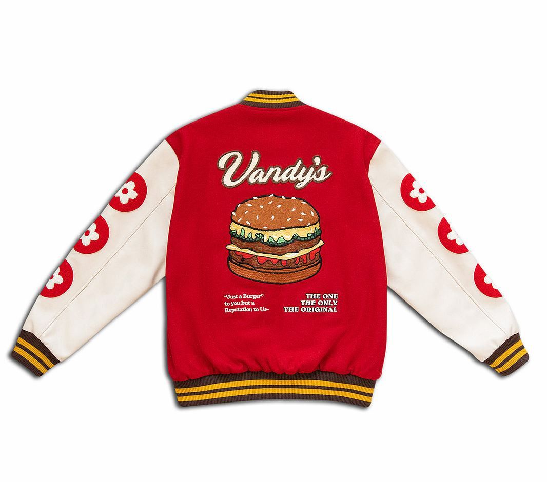 Vandy The Pink Vandy The Pink 4 Year Anniversary Varsity Jacket | Grailed