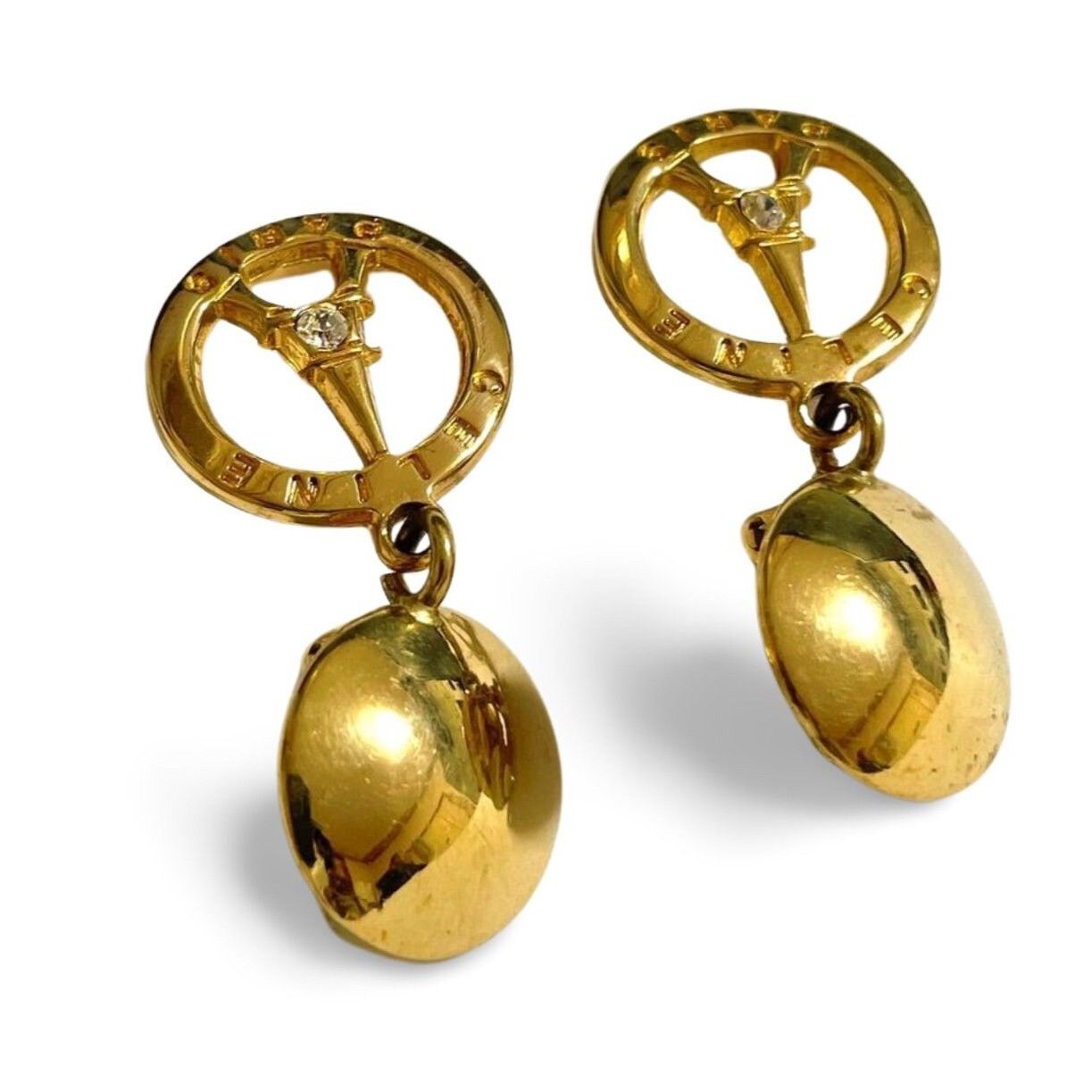 Celine Vintage CELINE golden Eiffel tower dangle earrings Size ONE SIZE - 2 Thumbnail