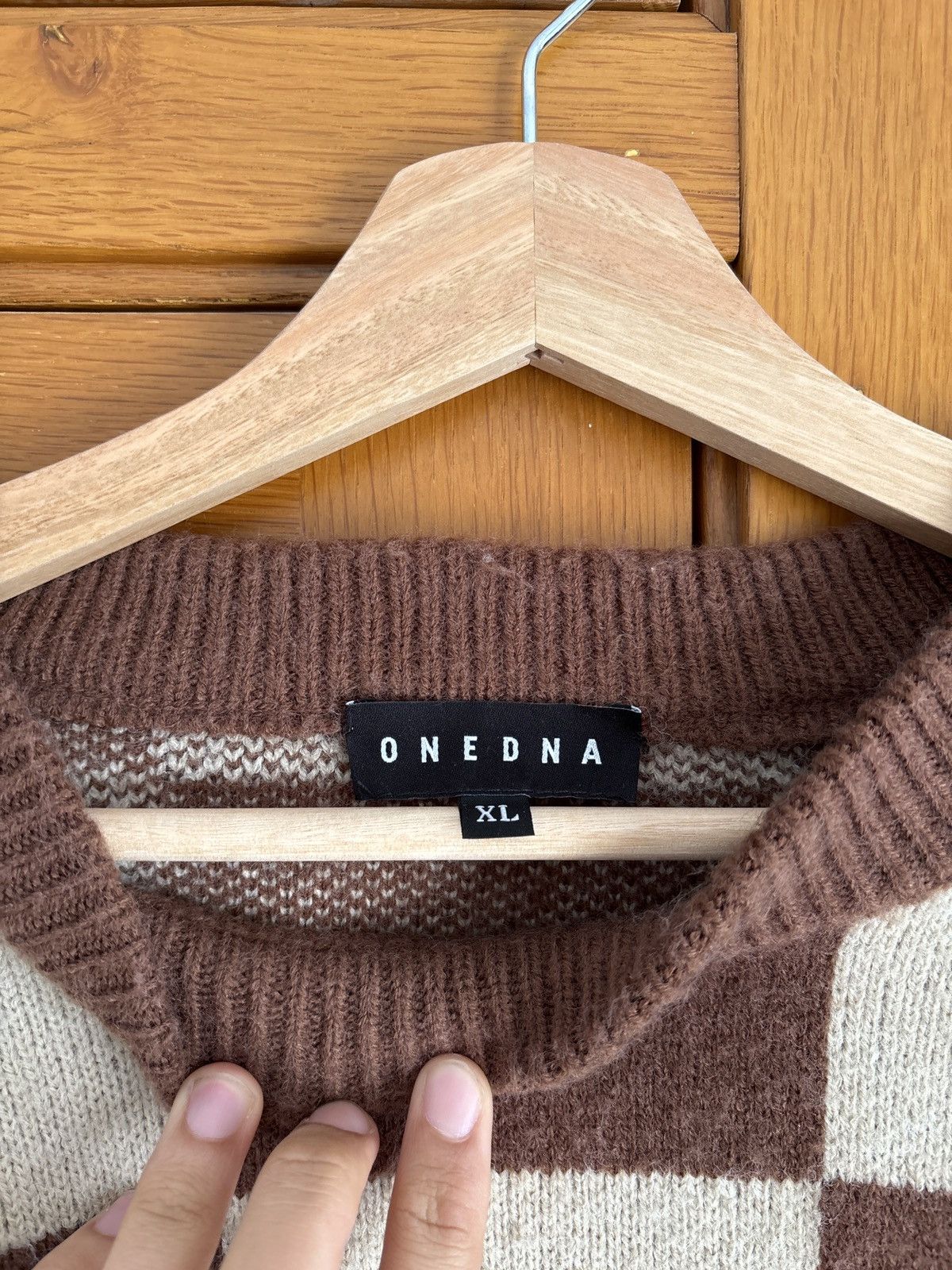 Other ONEDNA Checkered Sweater Size US XL / EU 56 / 4 - 4 Thumbnail