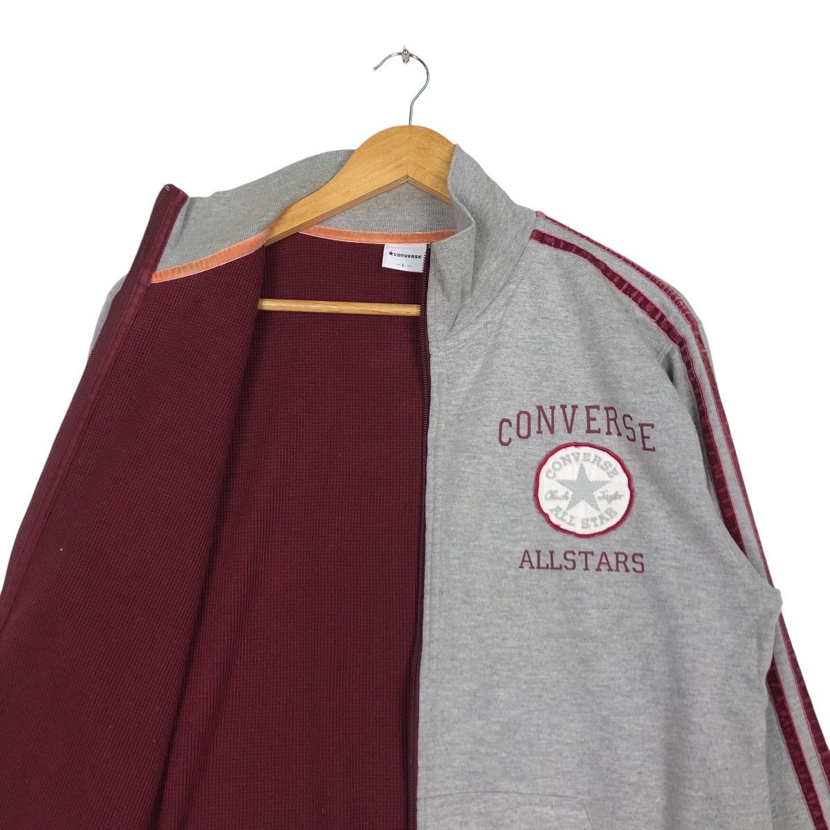 Converse × Vintage Converse Sweater Vintage Long Sleeve Rare Small Size US M / EU 48-50 / 2 - 10 Thumbnail