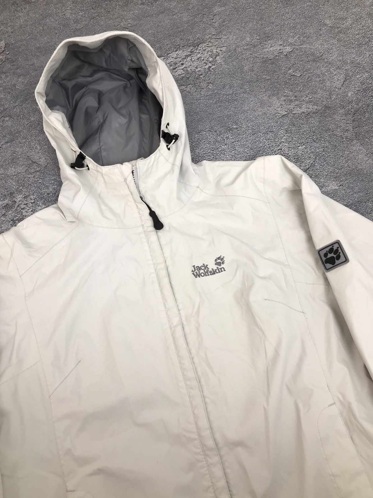Goretex × Jack Wolfskin Jack Wolfskin Waterproof,Windbreaker Hooded Jacket Size US S / EU 44-46 / 1 - 11 Thumbnail