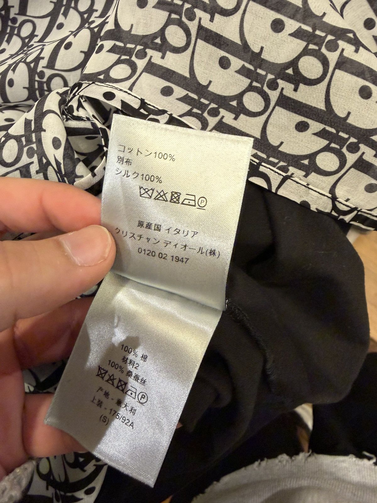 Dior Dior Homme Oblique Print Layered Tee Size US XXL / EU 58 / 5 - 4 Thumbnail