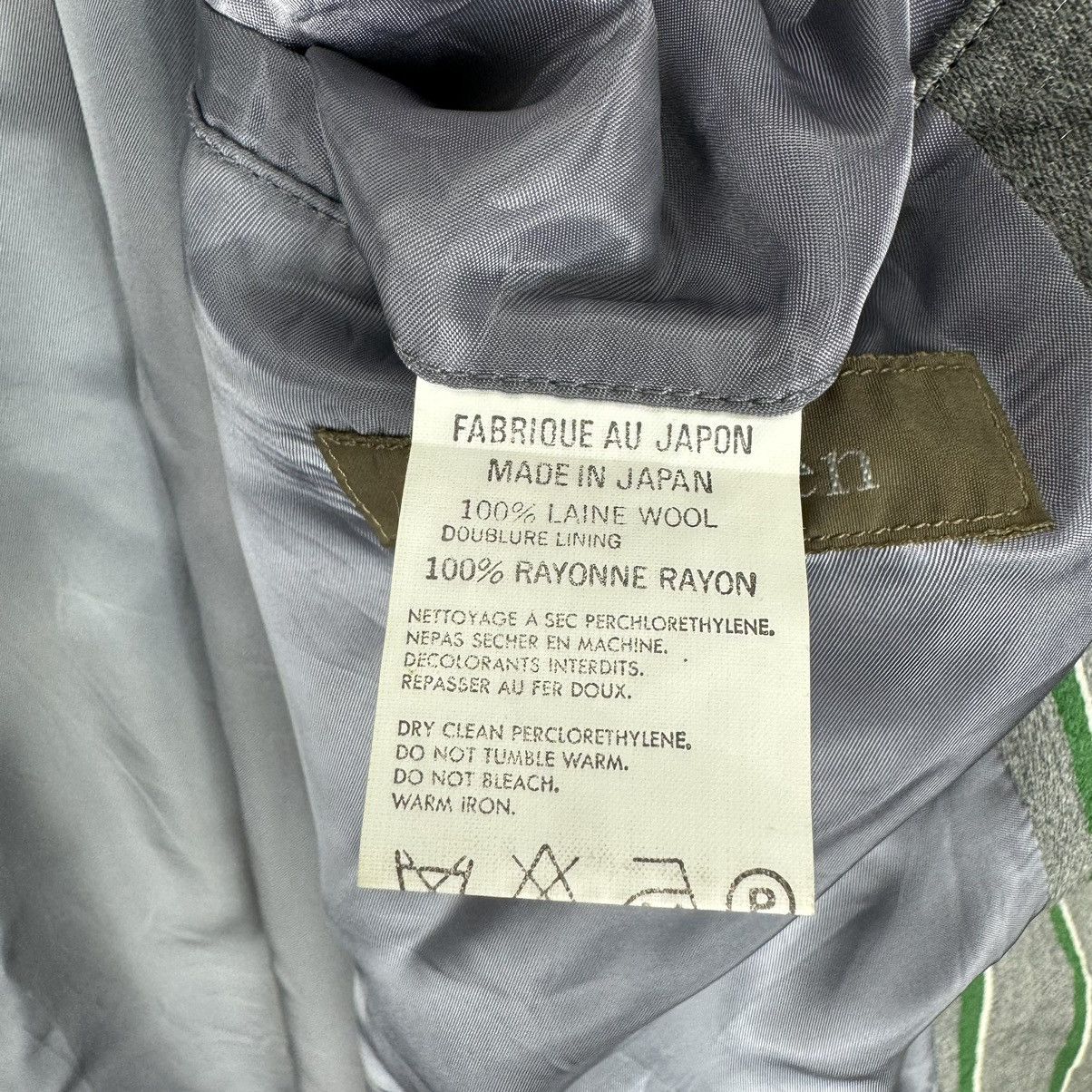 Yohji Yamamoto ☀️YS FOR MEN HOODIE STRIPED ZIPPER JACKET Size US L / EU 52-54 / 3 - 10 Thumbnail