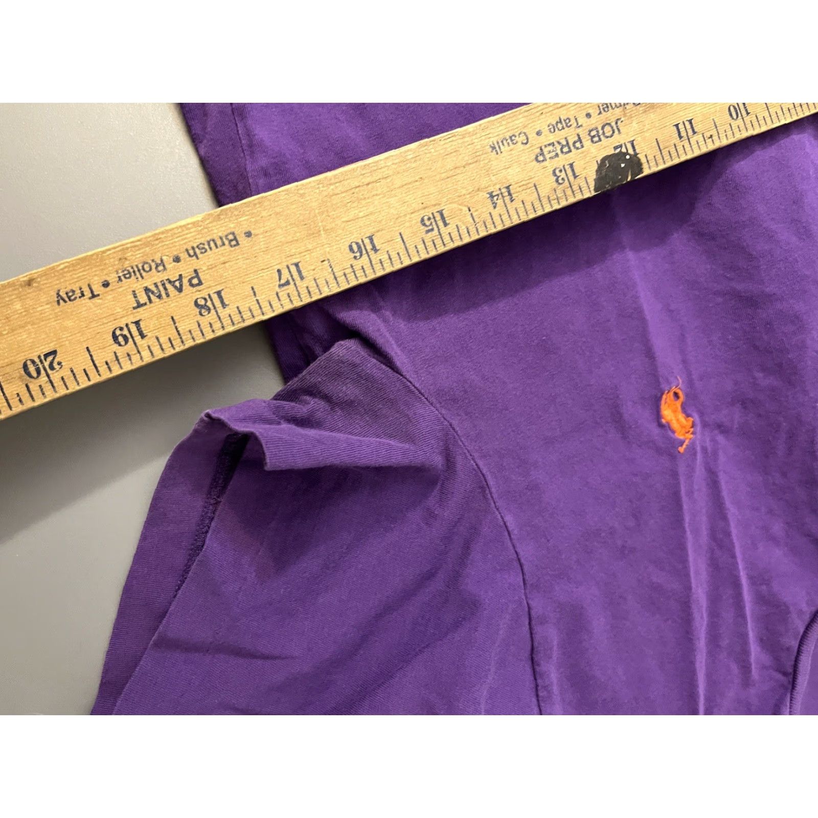 Polo Ralph Lauren VINTAGE Polo Ralph Lauren Polo Ralph Lauren T-Shirt Crew Neck Purple Medium Regular Fit Short Sleeve Logo Cotton Men Size US M / EU 48-50 / 2 - 5 Thumbnail