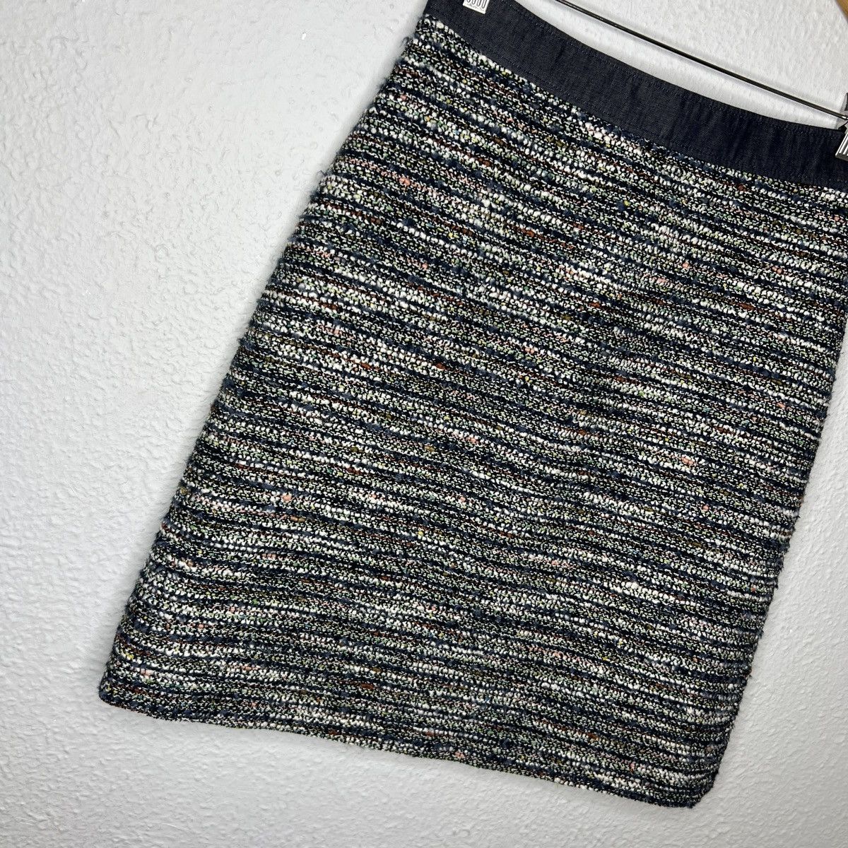 Designer × Escada Escada Tweed Wool Mini Skirt Multicolor Size 26" / US 2 / IT 38 - 2 Thumbnail