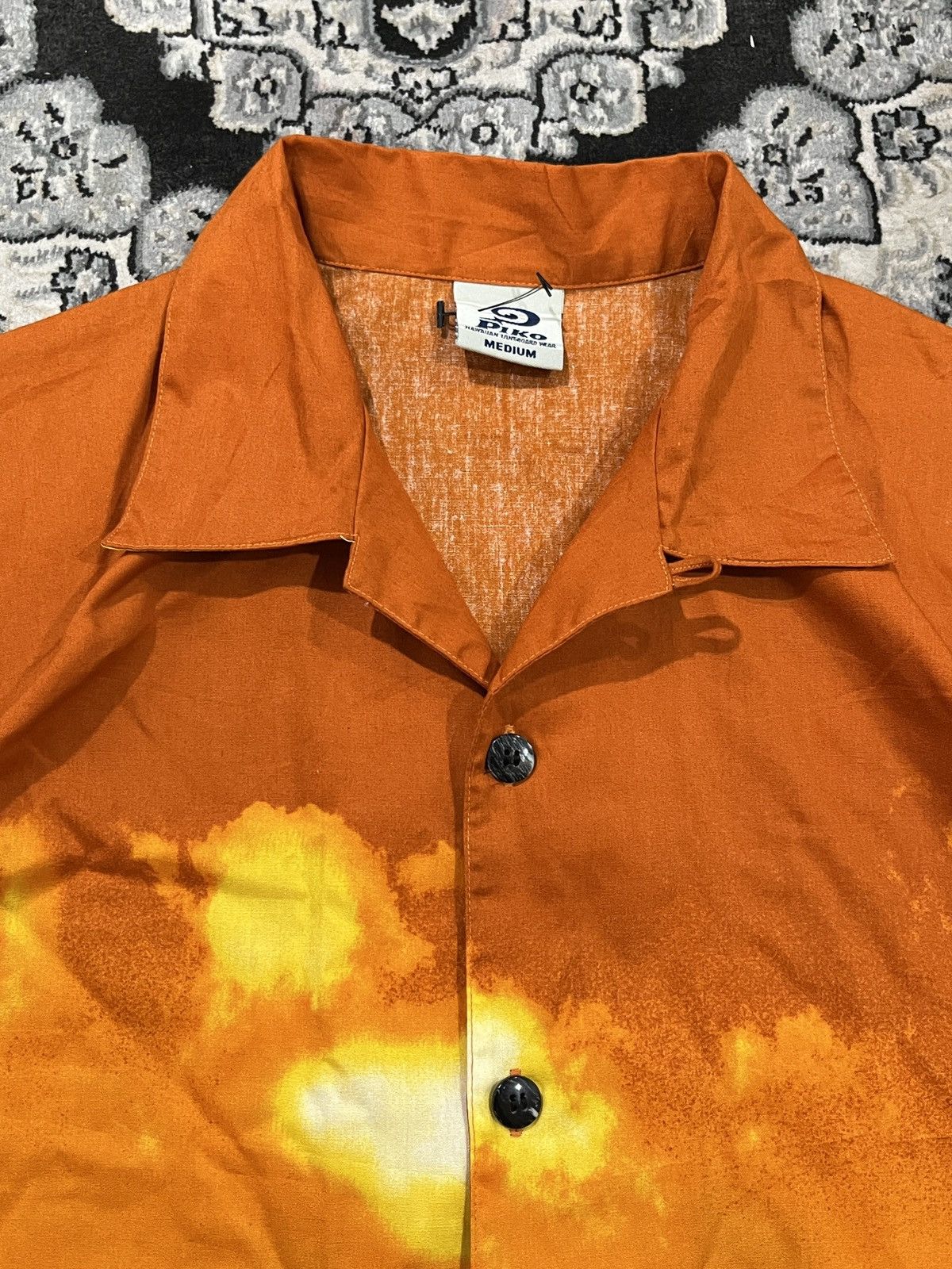 Japanese Brand × Vintage Piko Hawaiian Longboard Open Collar Shirt Size US L / EU 52-54 / 3 - 9 Thumbnail