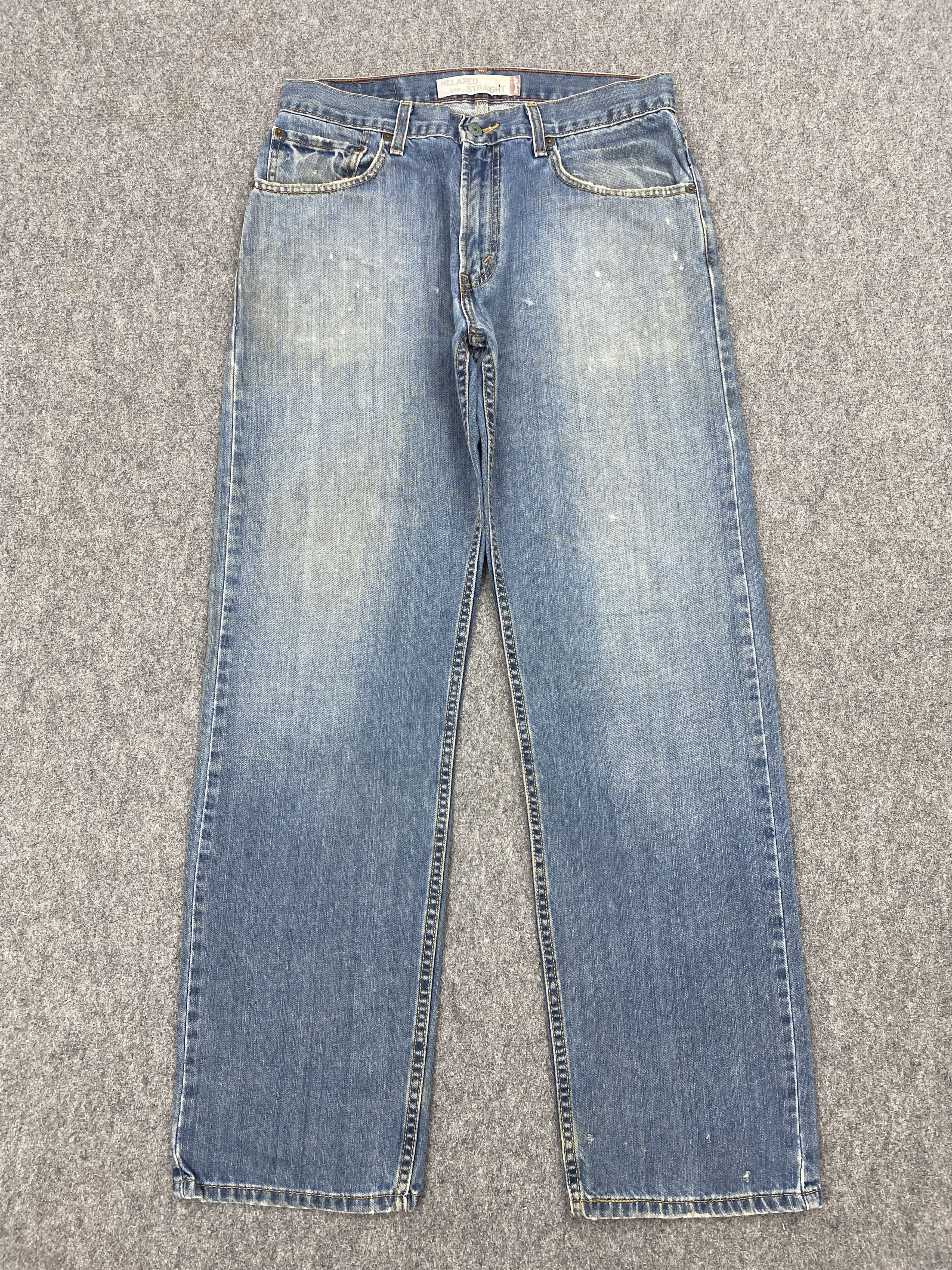 Vintage Levis 559 Faded Blue Denim Jeans