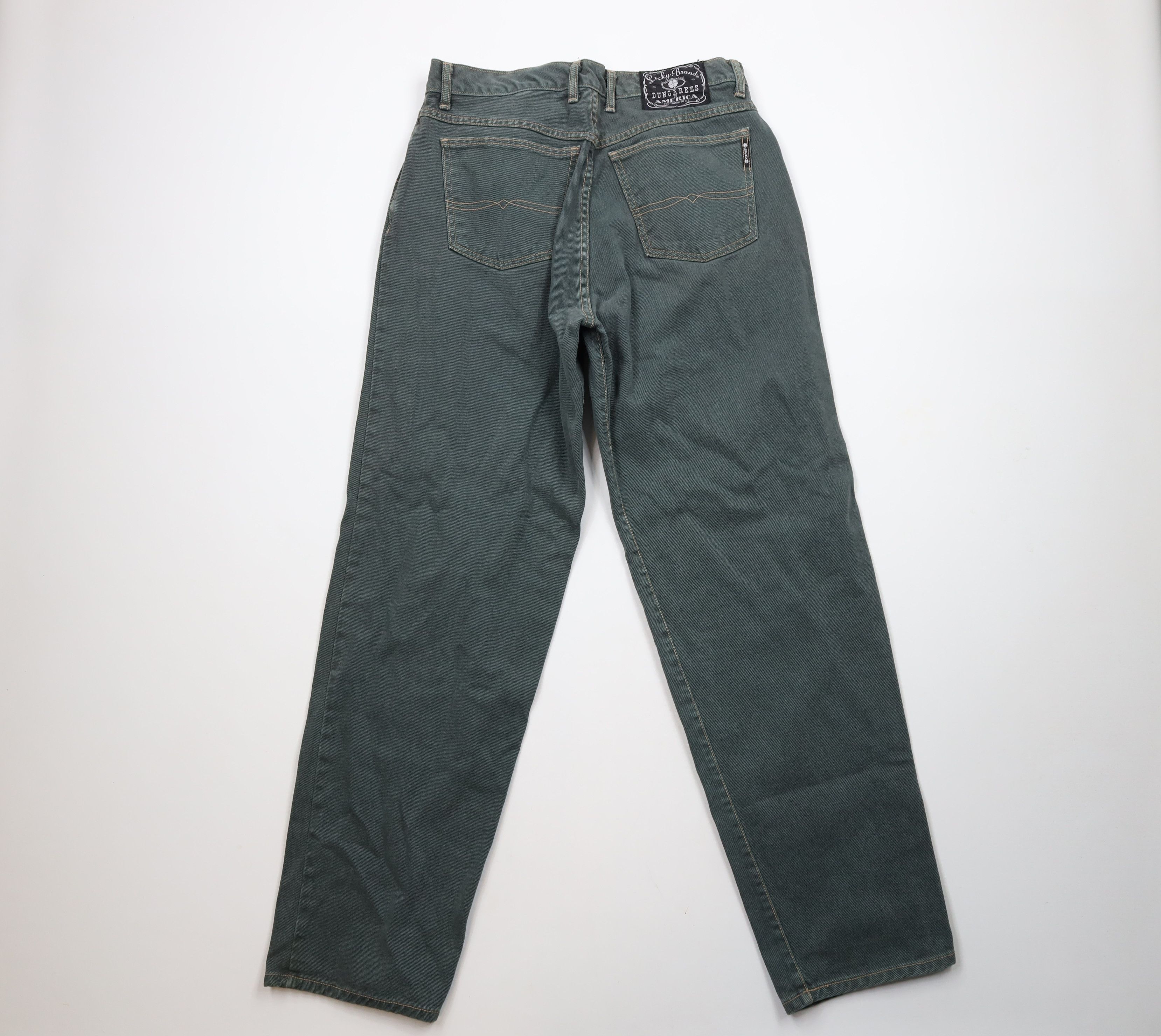 Lucky Brand × Vintage Vintage 90s Lucky Brand Jeans Fit Denim Jeans Green USA Size US 32 / EU 48 - 8 Thumbnail