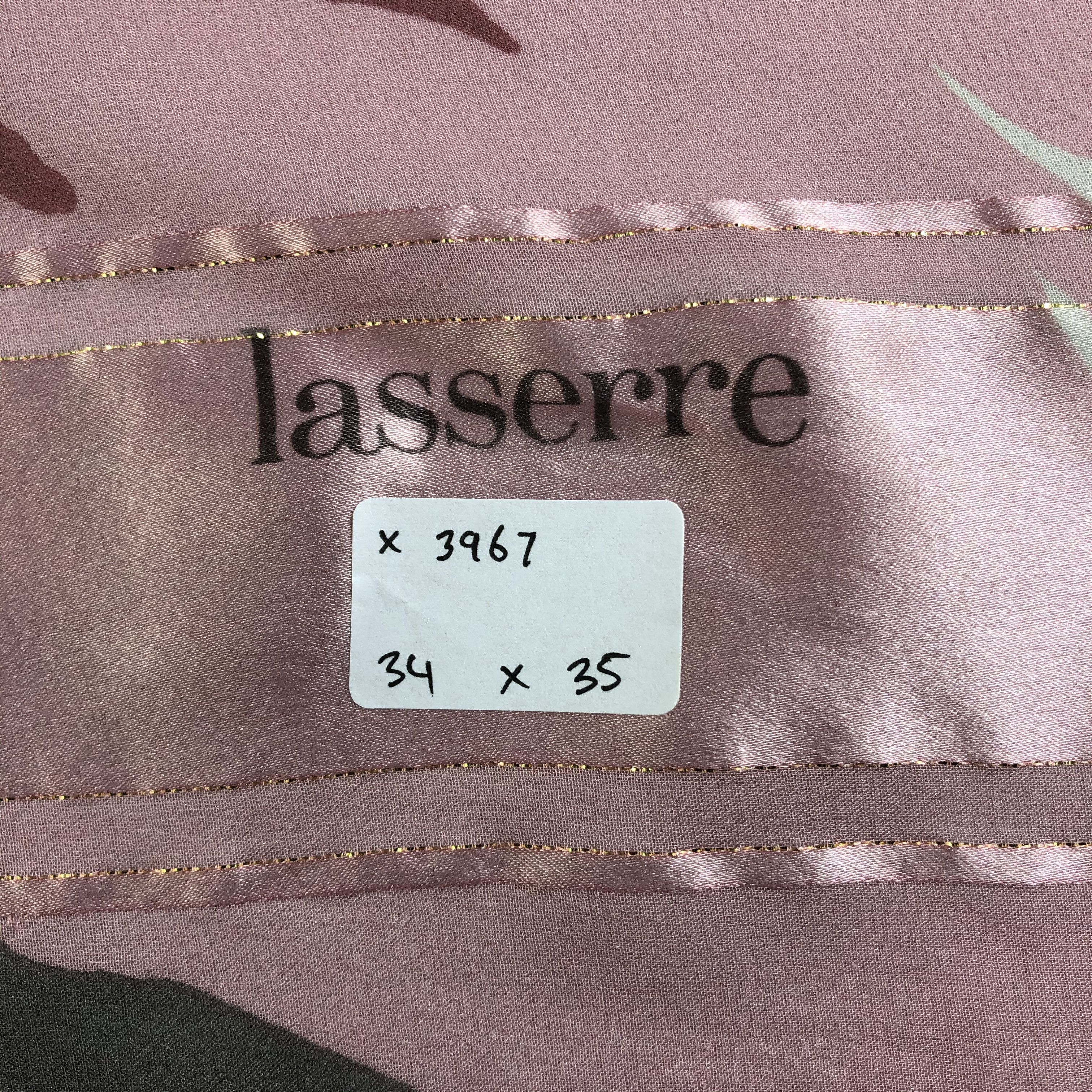 Vintage Vintage Iasserre Silk Scarf Size ONE SIZE - 7 Thumbnail