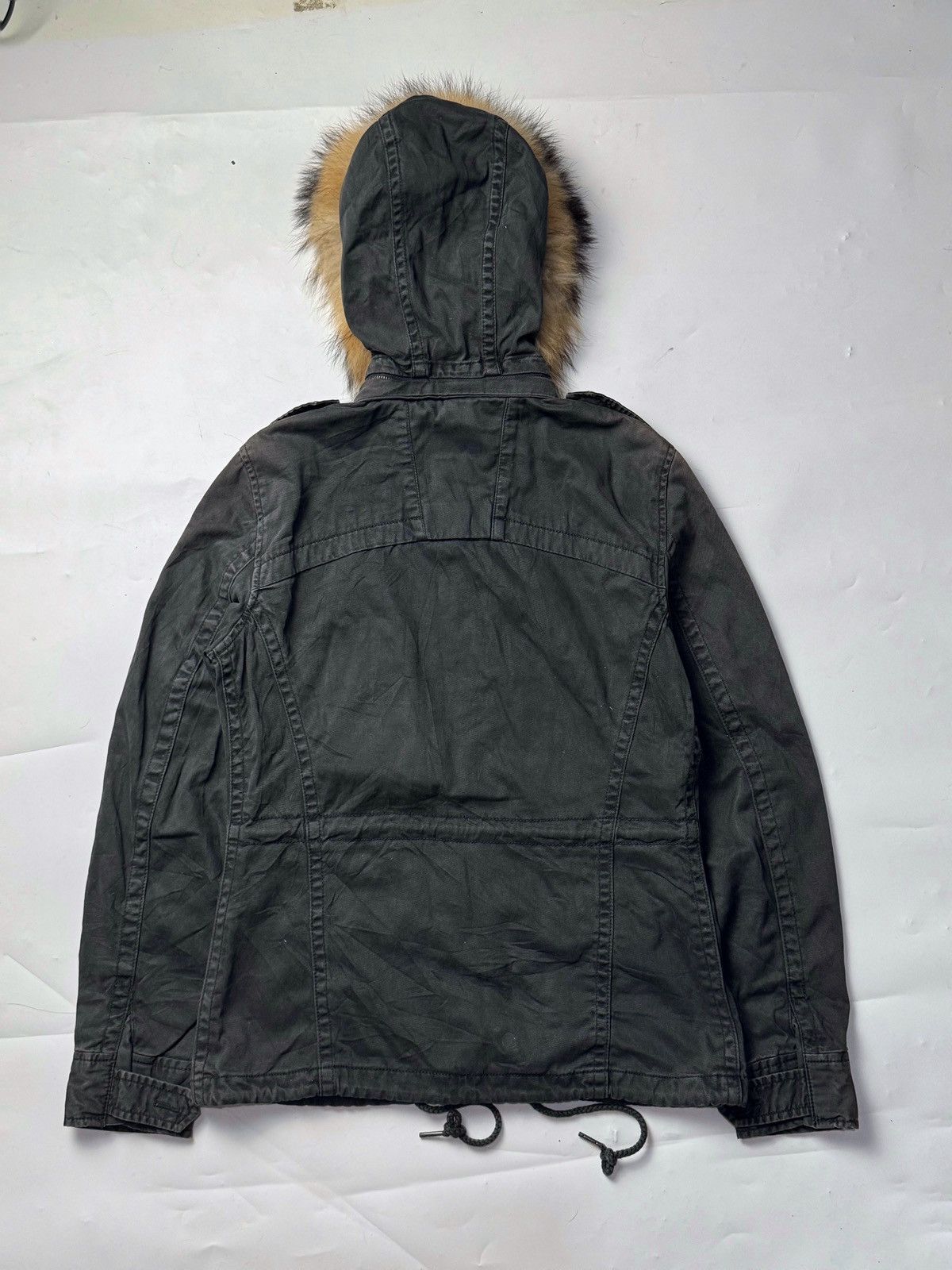 If Six Was Nine × Japanese Brand × Le Grande Bleu (L.G.B.) Faux Fur Japanese roxy jacket faded Size US XS / EU 42 / 0 - 3 Thumbnail