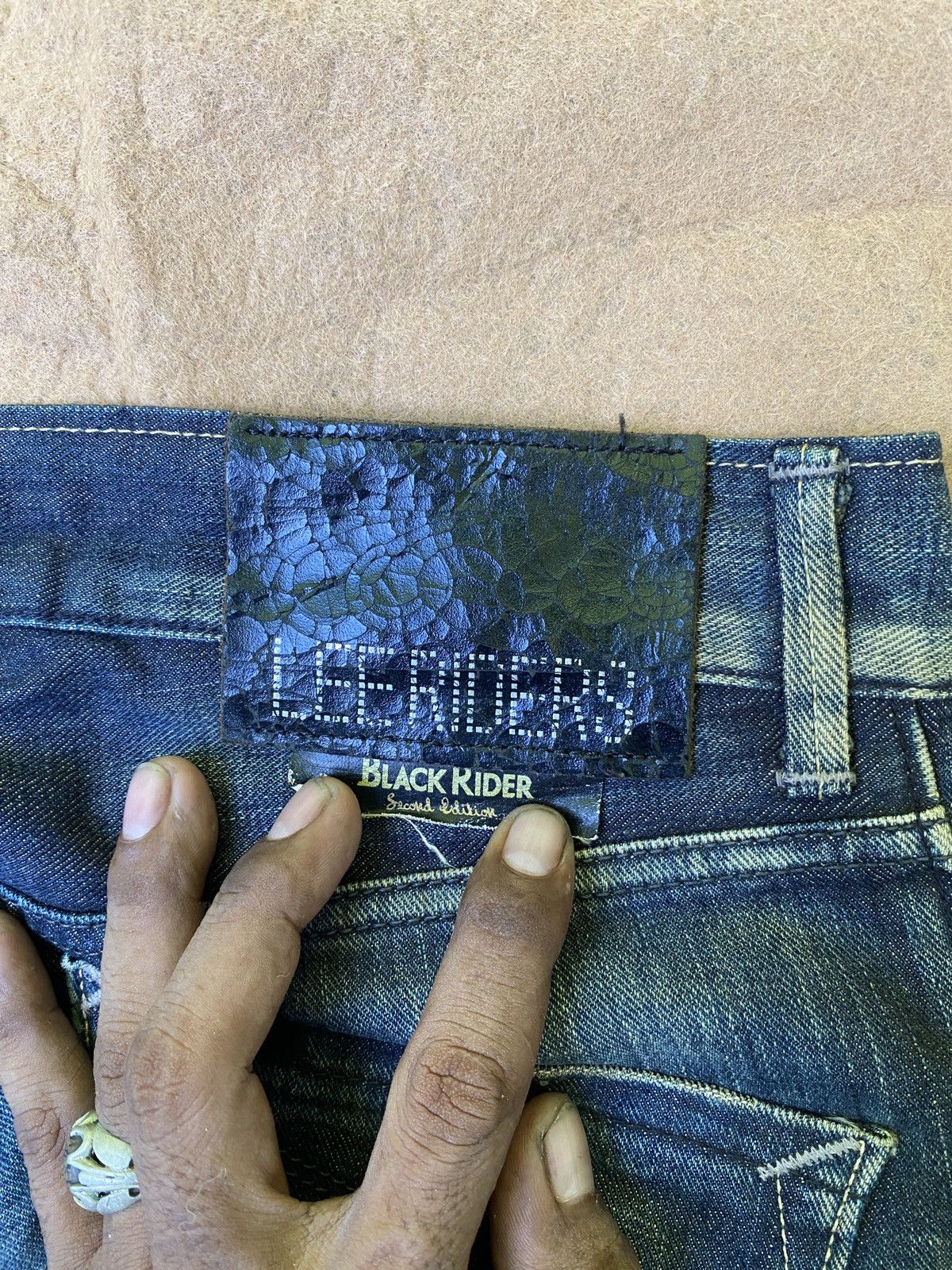Vintage Lee rider black edition