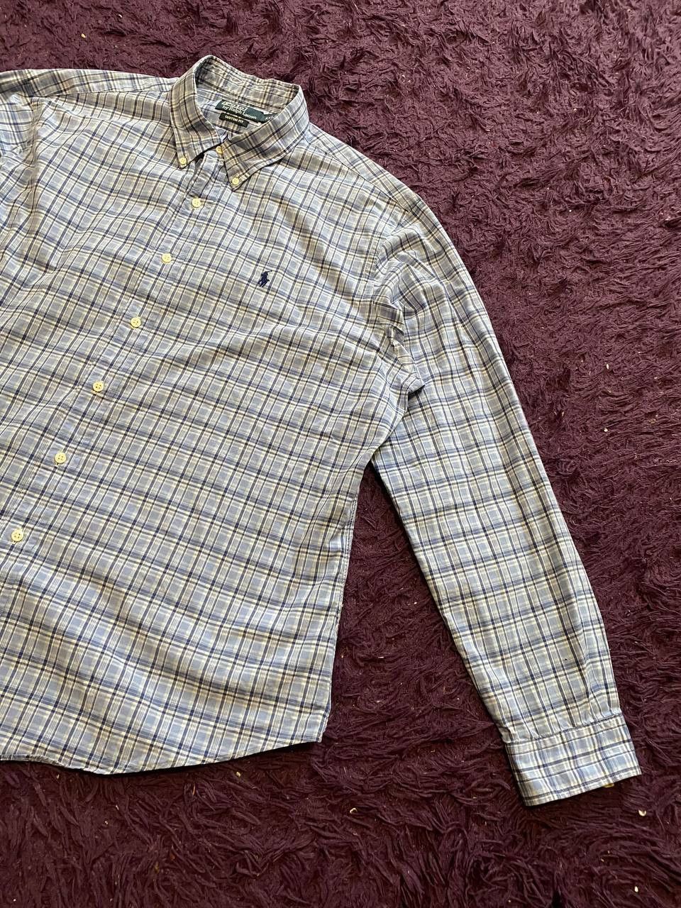 Polo Ralph Lauren Polo Ralph Lauren Custom Fit Checkered Shirt Size XXL Size US XXL / EU 58 / 5 - 6 Thumbnail