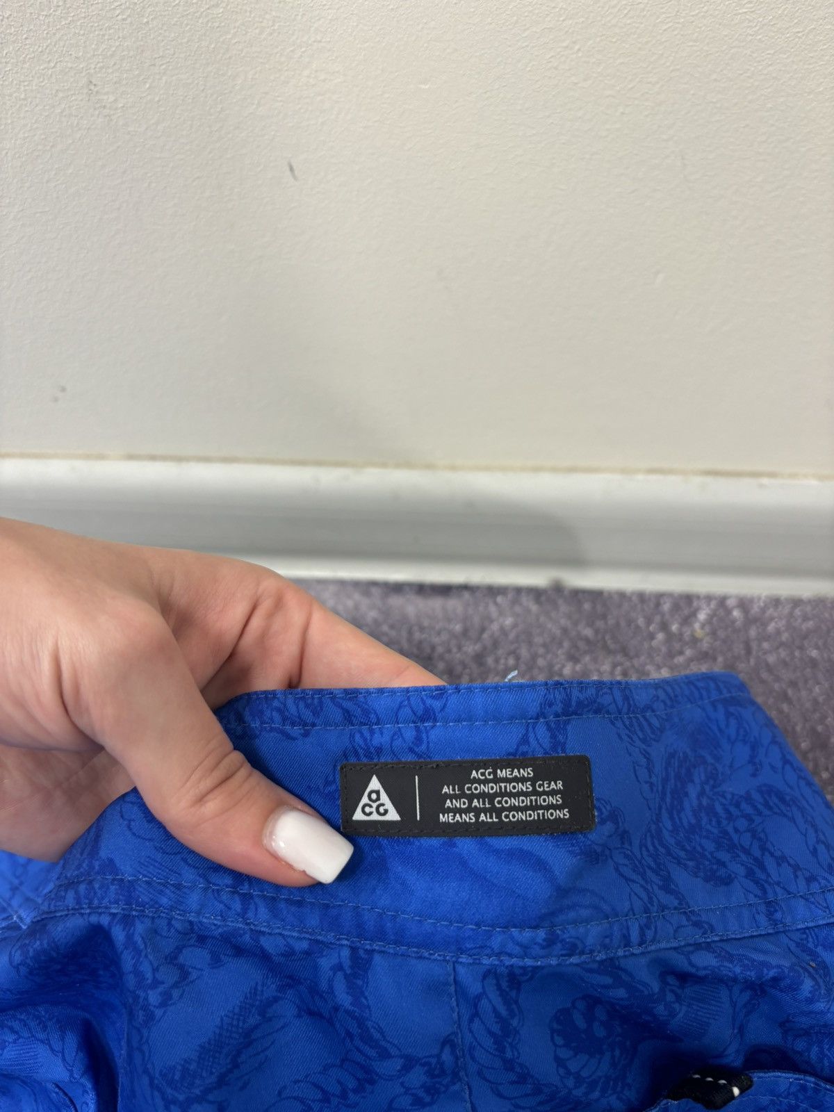 Nike ACG Nike ACG Men’s Y2K Fish Rope Blue Hype Board Swim Shorts Size US 36 / EU 52 - 15 Thumbnail