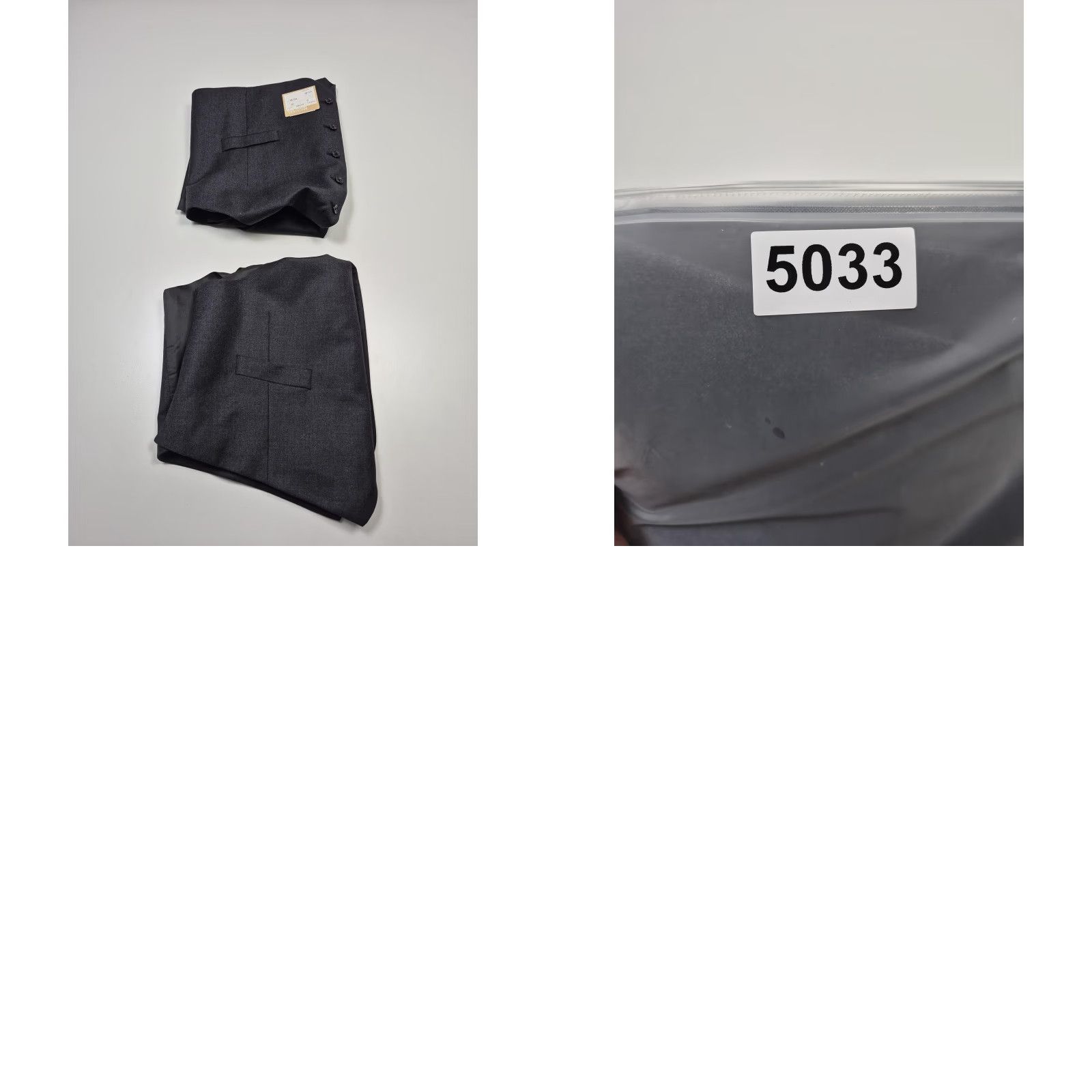 Vintage VINTAGE Michael Michael Kors Dress Vest Mens Gray Wool 5 Button Belted 3 Piece NWT 46 Waist 39W Solid Pattern Formal Wedding Business Mens Size US S / EU 44-46 / 1 - 8 Thumbnail