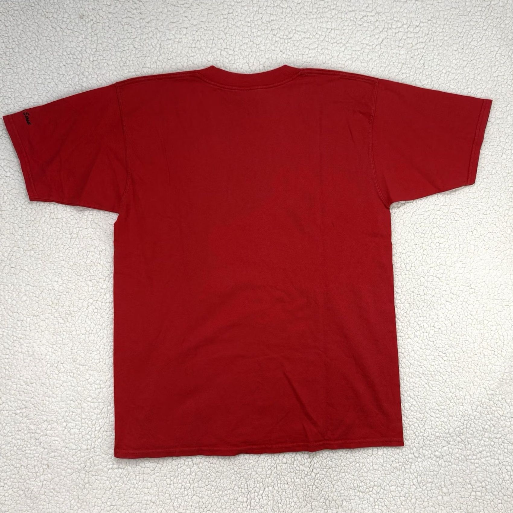 Vintage VINTAGE Elvis Presley Memphis TN T-shirt Mens L Red 1990s Beale Street USA Graceland Unisex Shirt Size US L / EU 52-54 / 3 - 5 Thumbnail