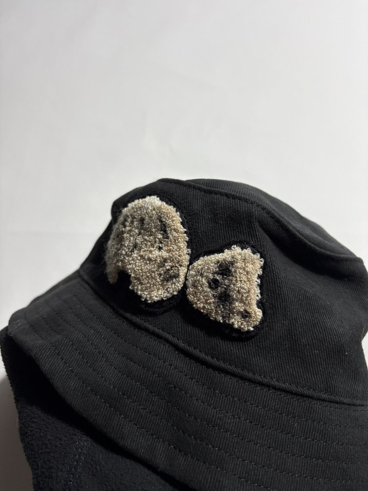 Palm Angels PALM ANGELS BEAR SPRAYED BUCKET HAT Size ONE SIZE - 2 Thumbnail