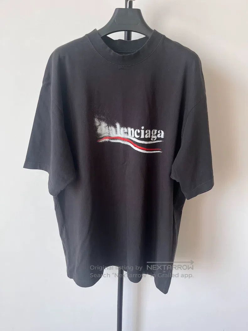Balenciaga Balenciaga Alphabet Print Round Neck Short Sleeve T-Shirt Size US S / EU 44-46 / 1 - 1 Thumbnail