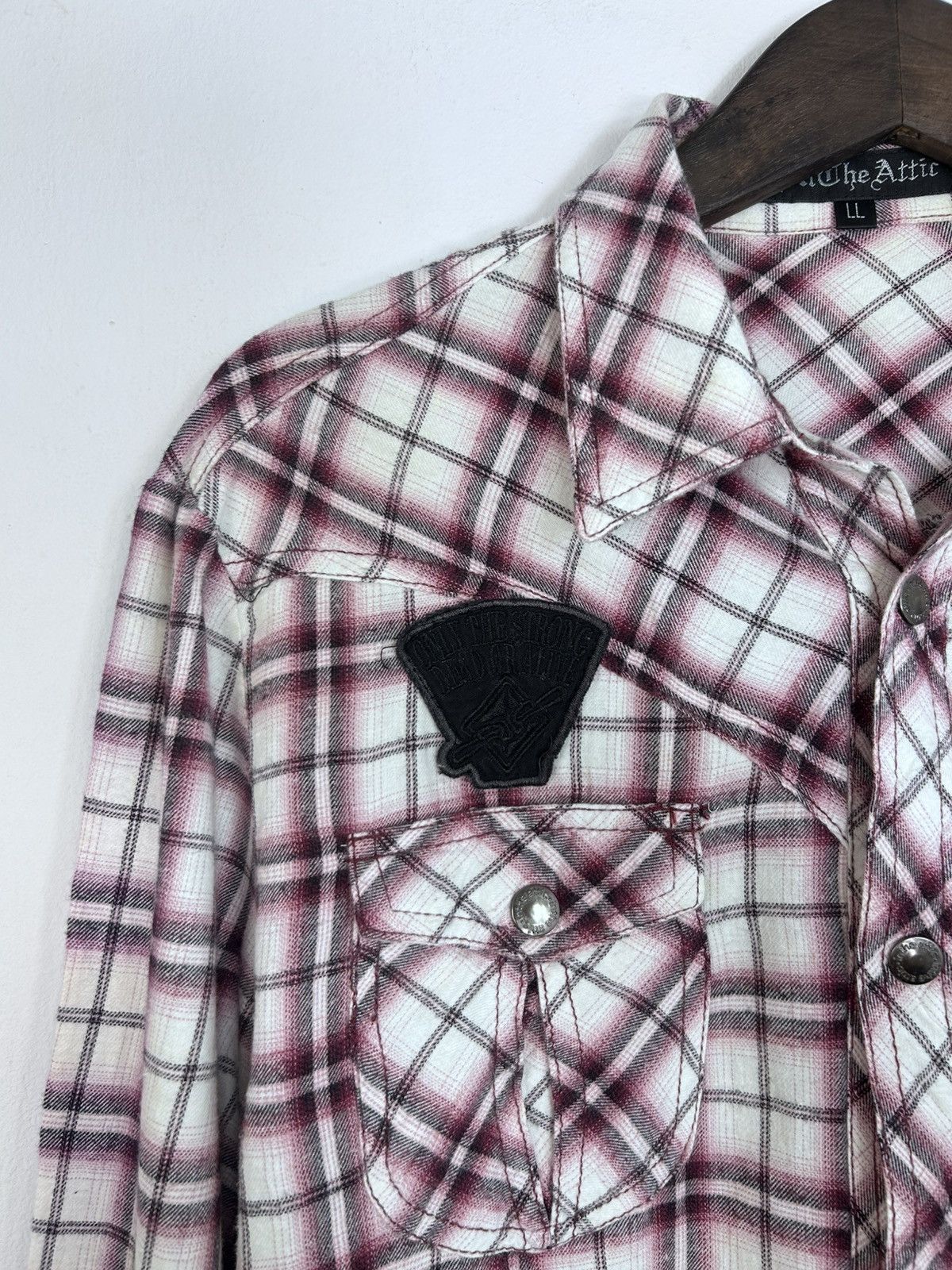 In The Attic Vintage Rare In The Attic Plaid Button Up Shirt Size US L / EU 52-54 / 3 - 6 Thumbnail