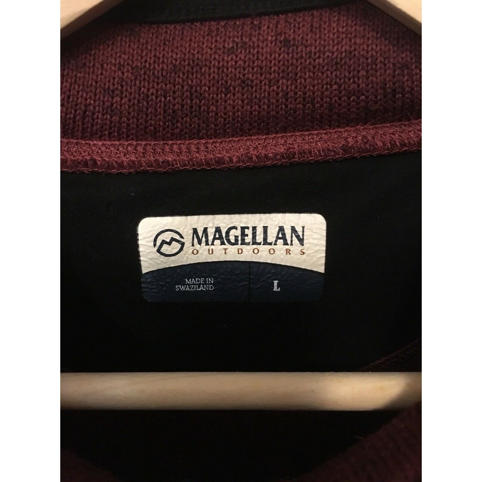 Other Magellan Outdoors Men’s Sz L Pullover Maroon 1/4 Zip Size US L / EU 52-54 / 3 - 2 Thumbnail