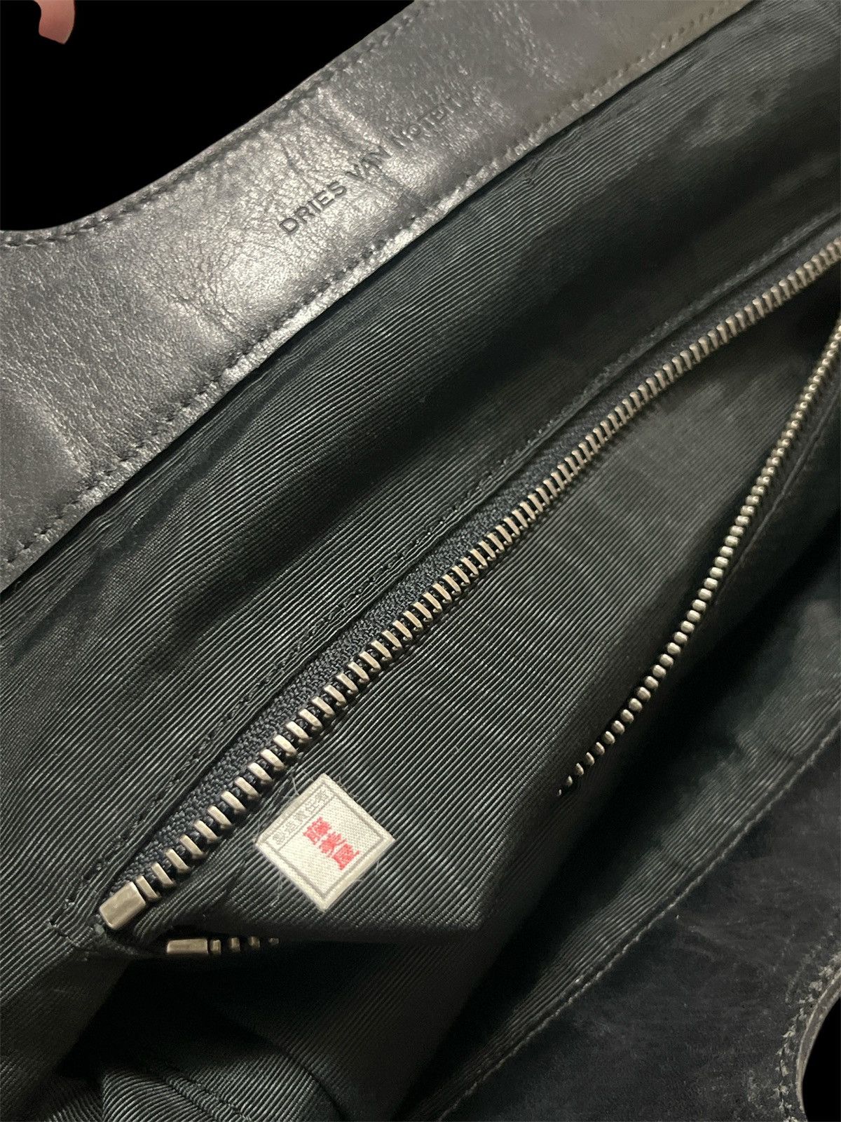 Dries Van Noten Dries Van Noten Hand Bag Leather Black Size ONE SIZE - 6 Thumbnail