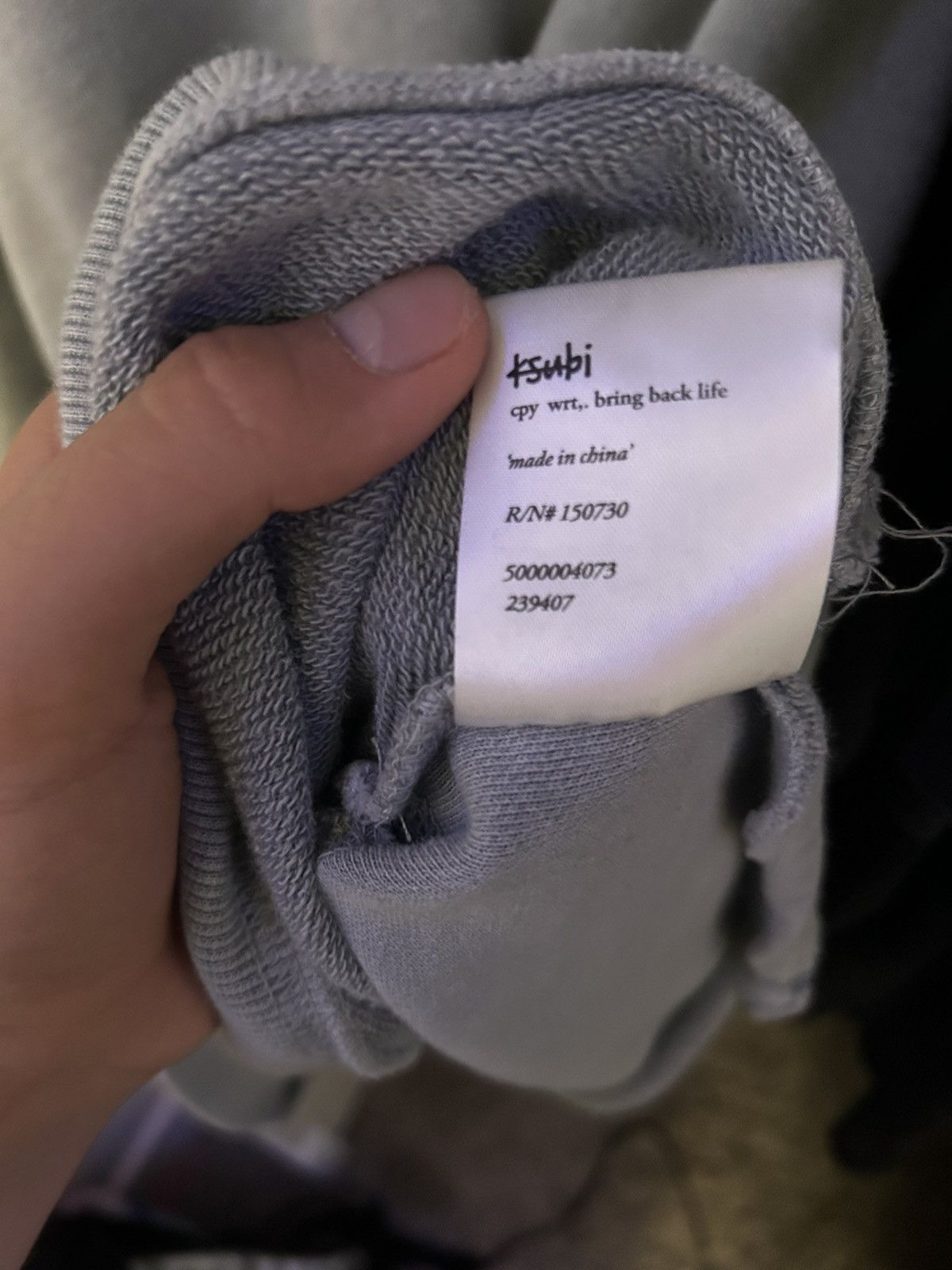 Ksubi KSUBI "OPPOSITE OF OPPOSITE" light blue Pullover Raw Back Size US M / EU 48-50 / 2 - 5 Thumbnail