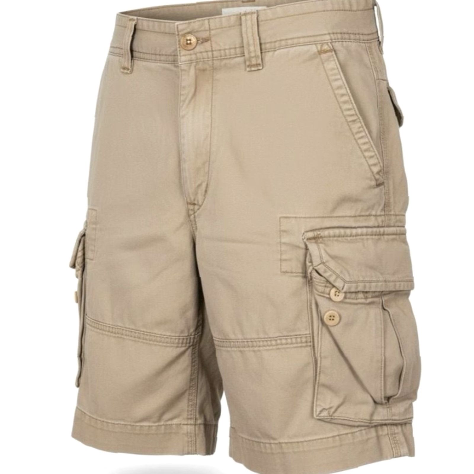 Polo Ralph Lauren Polo by Ralph Lauren Shorts Cargo Cotton Beige 11 Inseam Mens 32 Cargo Pockets Flat Front Zip Fly Classic Polo Chino Vintage? No (omit) Size US XS / EU 42 / 0 - 2 Thumbnail