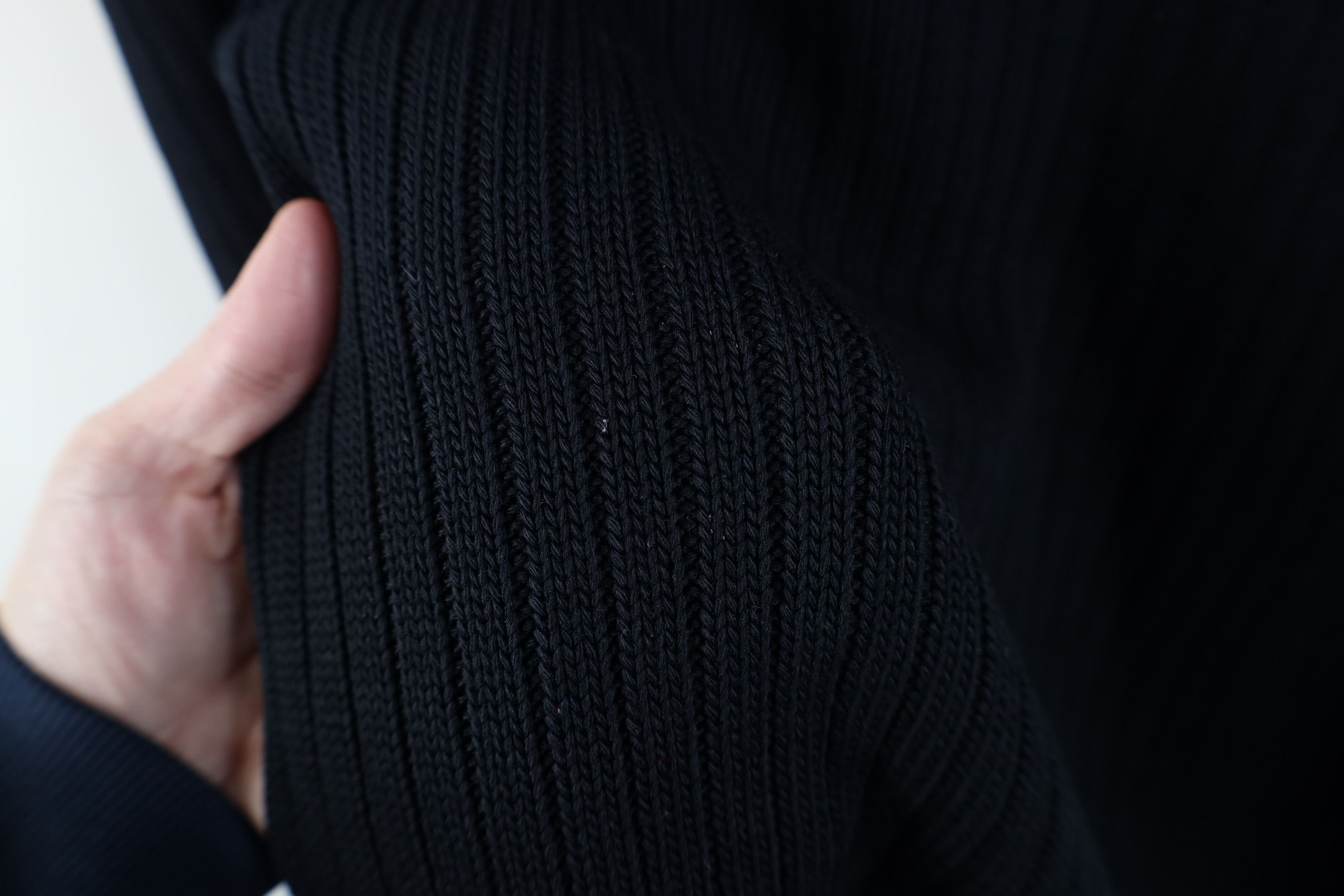 Vintage Vintage 90s Streetwear Thin Ribbed Knit Turtleneck Sweater Size US L / EU 52-54 / 3 - 5 Thumbnail