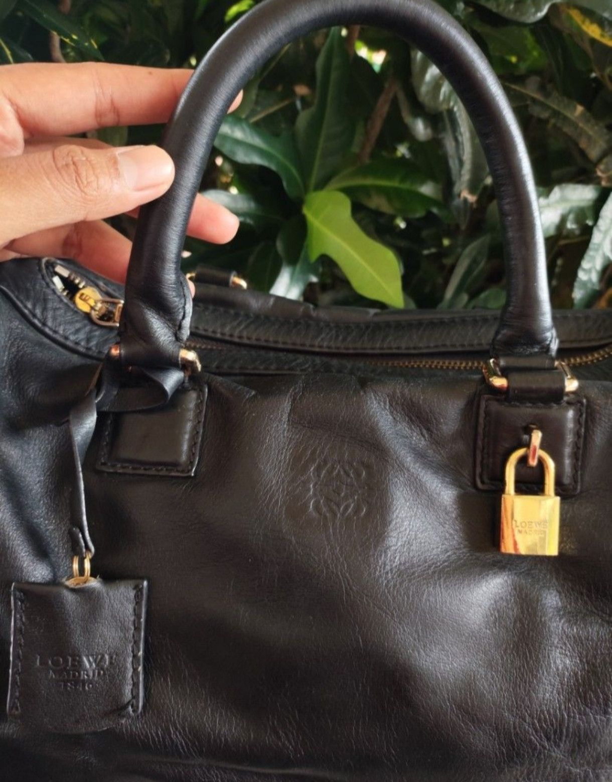Loewe Loewe Two Way Bag Leather Size ONE SIZE - 2 Thumbnail
