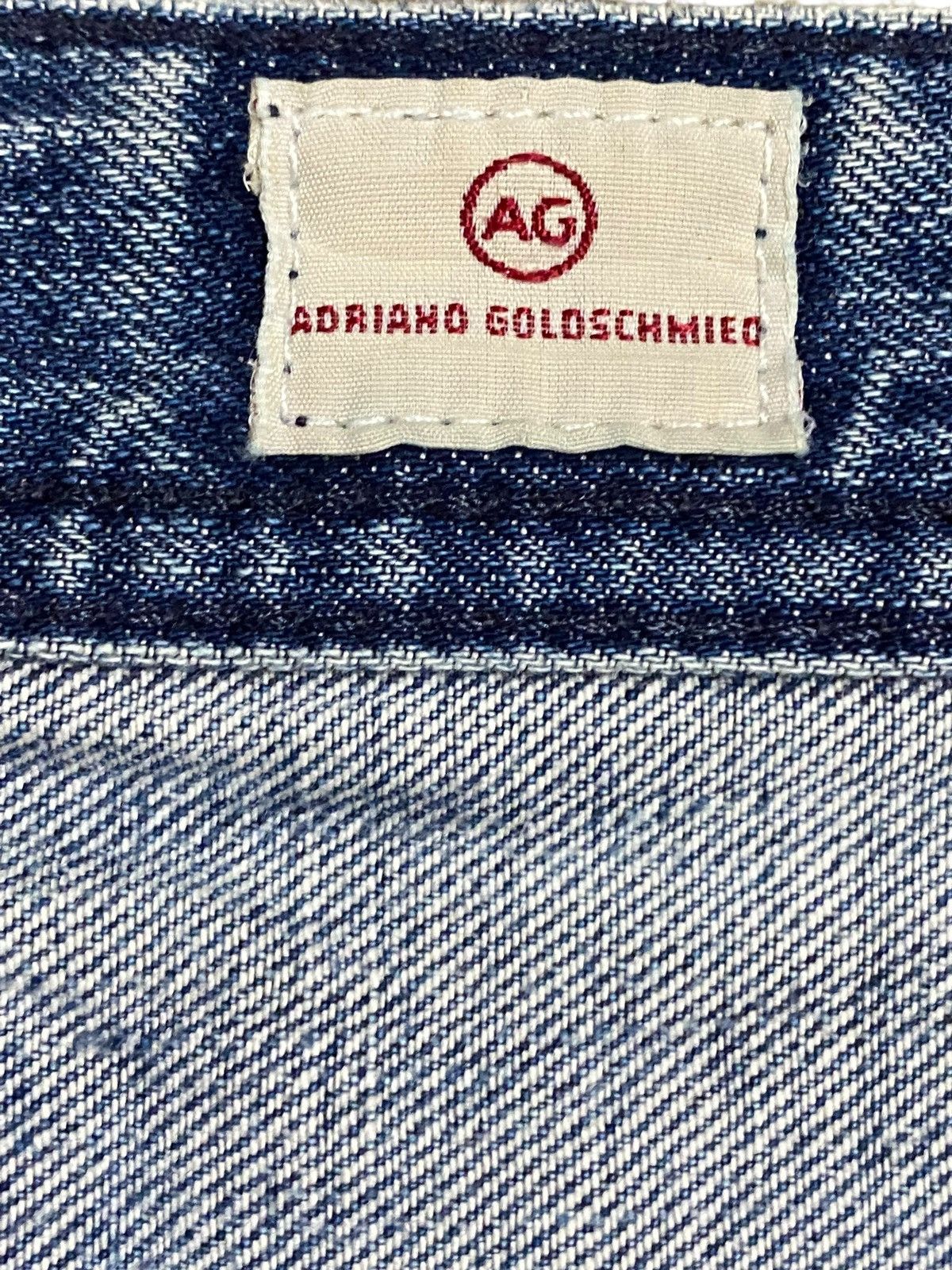 AG Adriano Goldschmied Vintage Adriano Goloschmieo Faded Distressed Loose Jeans Size US 36 / EU 52 - 18 Thumbnail