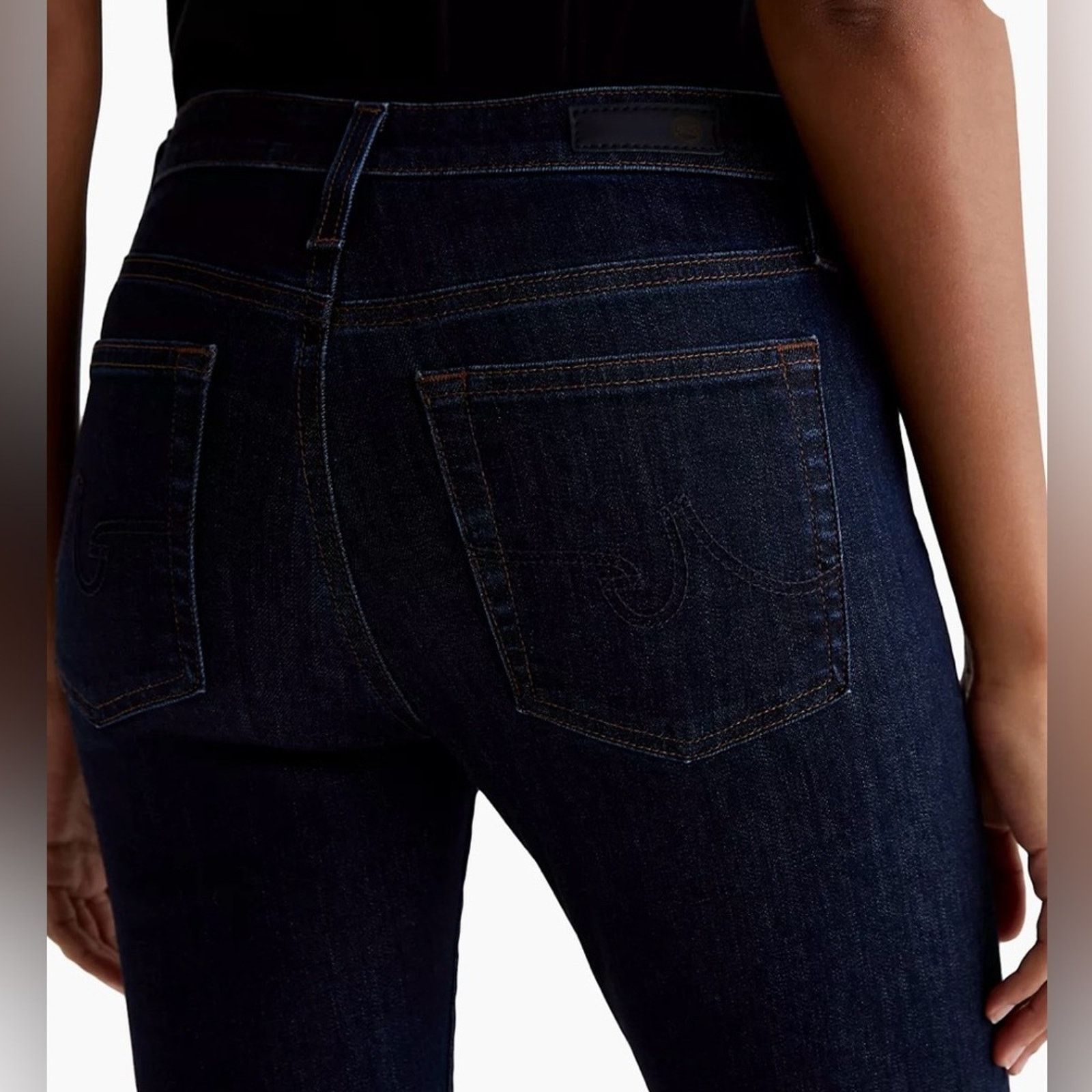 AG Adriano Goldschmied Adriano Goldschmidt Farrah Skinny hi-rise skinny jeans, 25R Size 36" / US 14 / IT 50 - 4 Thumbnail