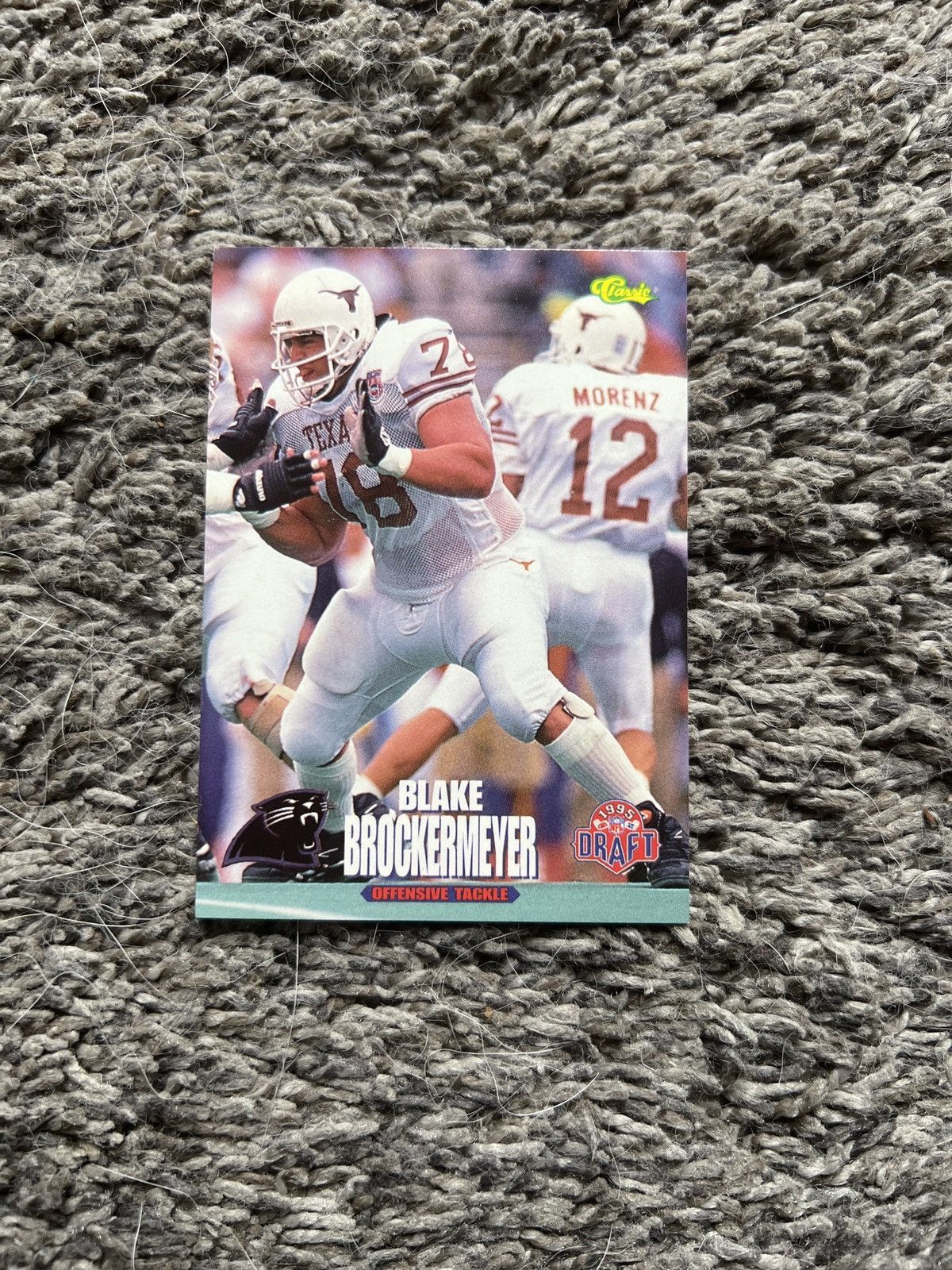 NFL 1995 Classic #29 Blake Brockermeyer Card Size ONE SIZE - 1 Thumbnail