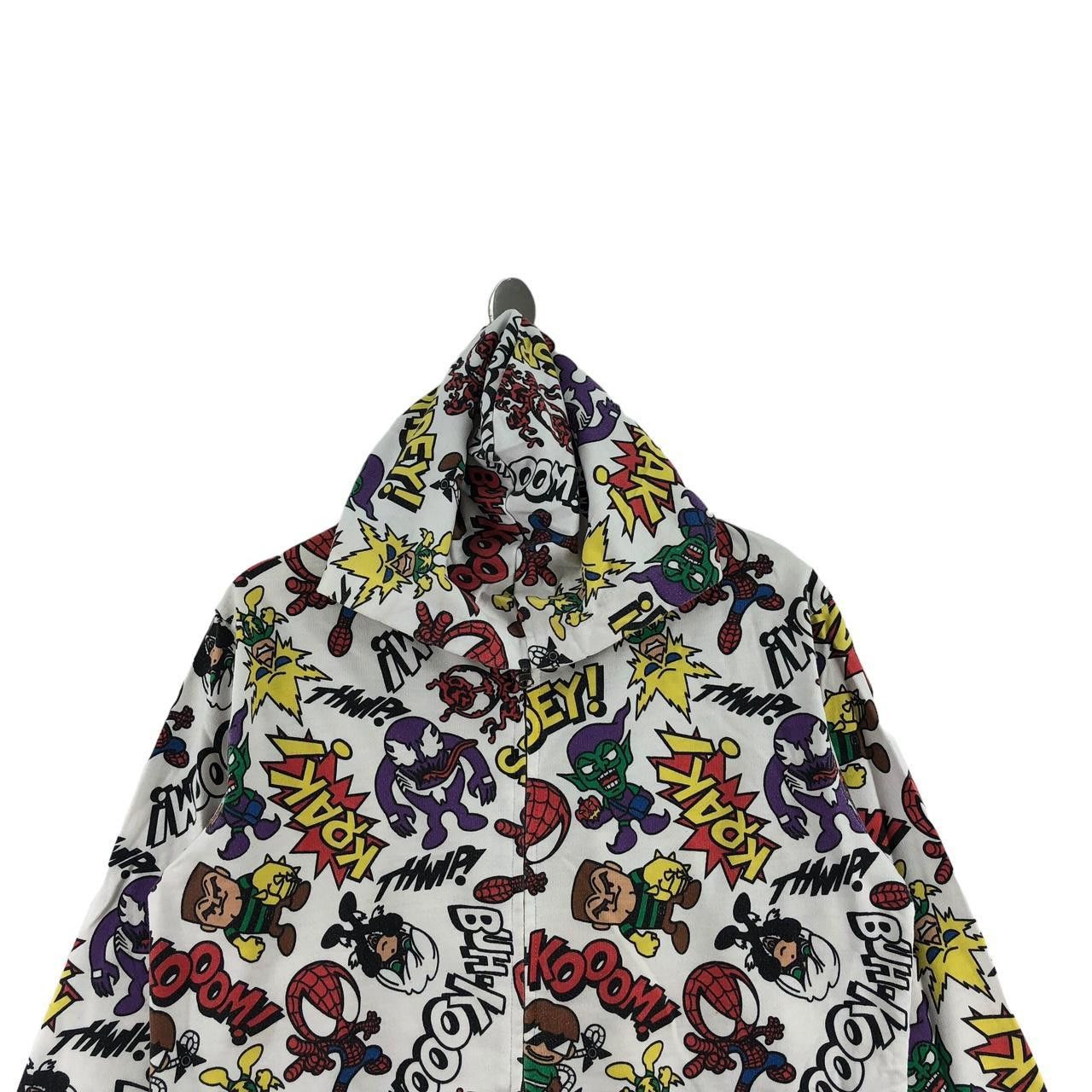 Marvel Comics MARVEL COMICS UNIVERSAL STUDIO JAPAN AOP Hoodie Jacket Size L / US 10 / IT 46 - 3 Thumbnail