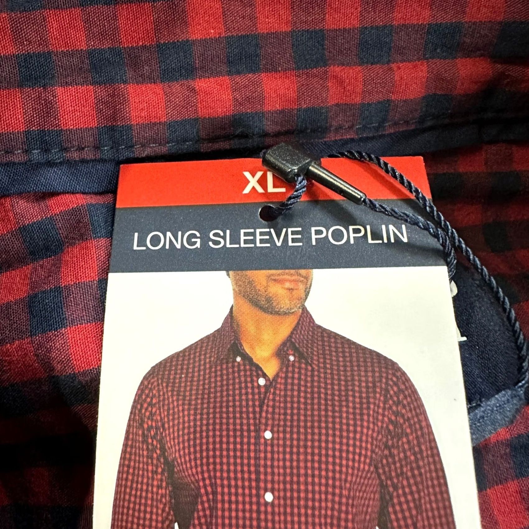 Gap Gap Adult Mens Button Up Shirt XL Red Blue Gingham Check Long Sleeve NEW Size US XL / EU 56 / 4 - 7 Thumbnail