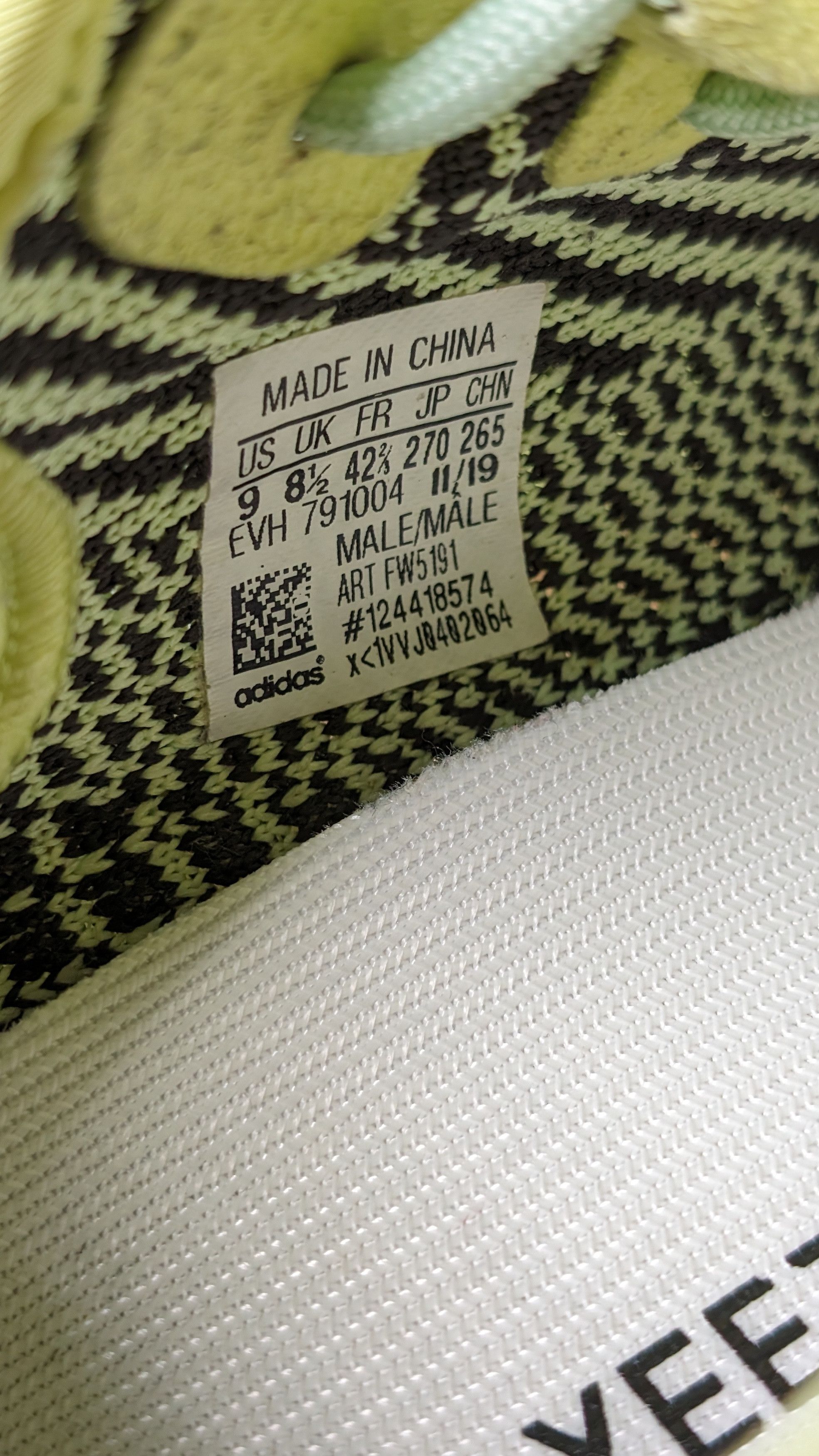 Adidas Size 9 - Adidas Yeezy Boost 350 V2 Yeezreel Non-Reflective Size US 9 / EU 42 - 6 Thumbnail