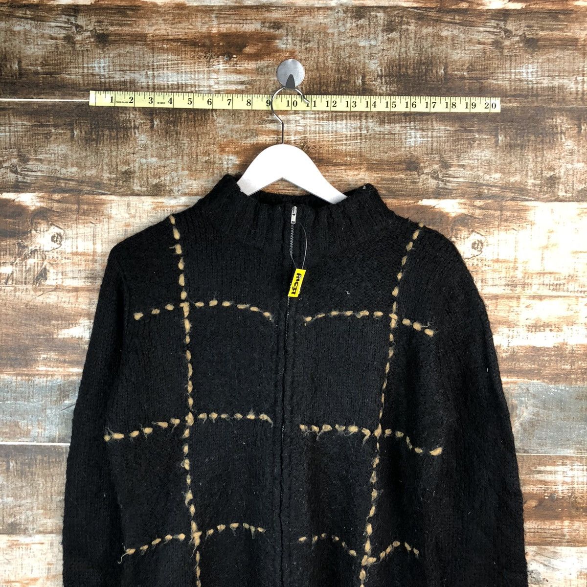 Homespun Knitwear × Japanese Brand DP International Black Knitwear #A1537 Size M / US 6-8 / IT 42-44 - 2 Thumbnail
