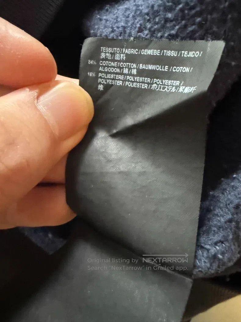 Balenciaga Balenciaga Navy Blue Wheat Hoodie Size US XS / EU 42 / 0 - 6 Thumbnail