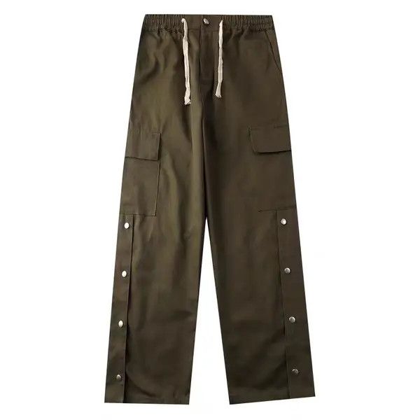VIBE Hip-hop high street side-breasted hip-hop loose pants Size US 32 / EU 48 - 1 Thumbnail