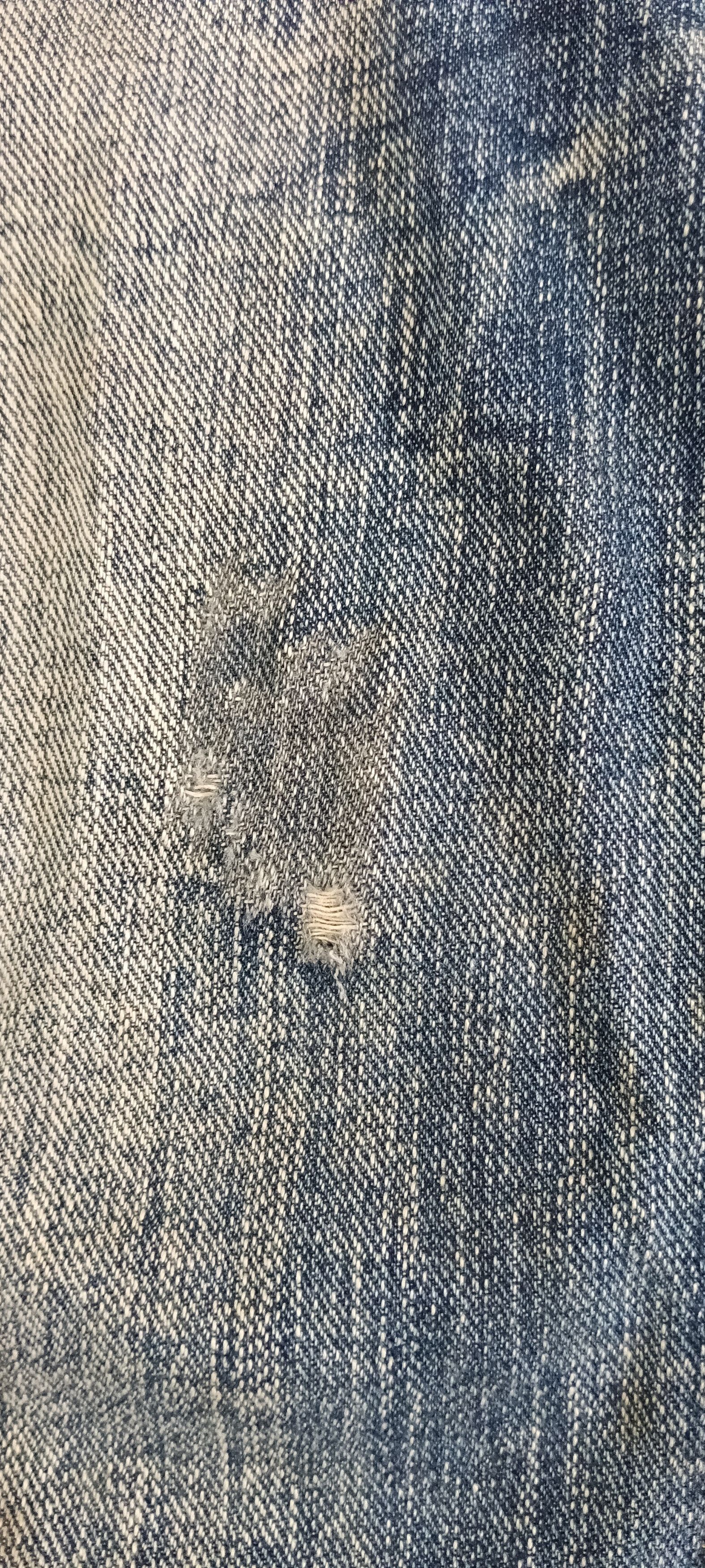 If Six Was Nine 💥Original Jeans💥 Mudmax Distressed Denim Size US 33 - 8 Thumbnail